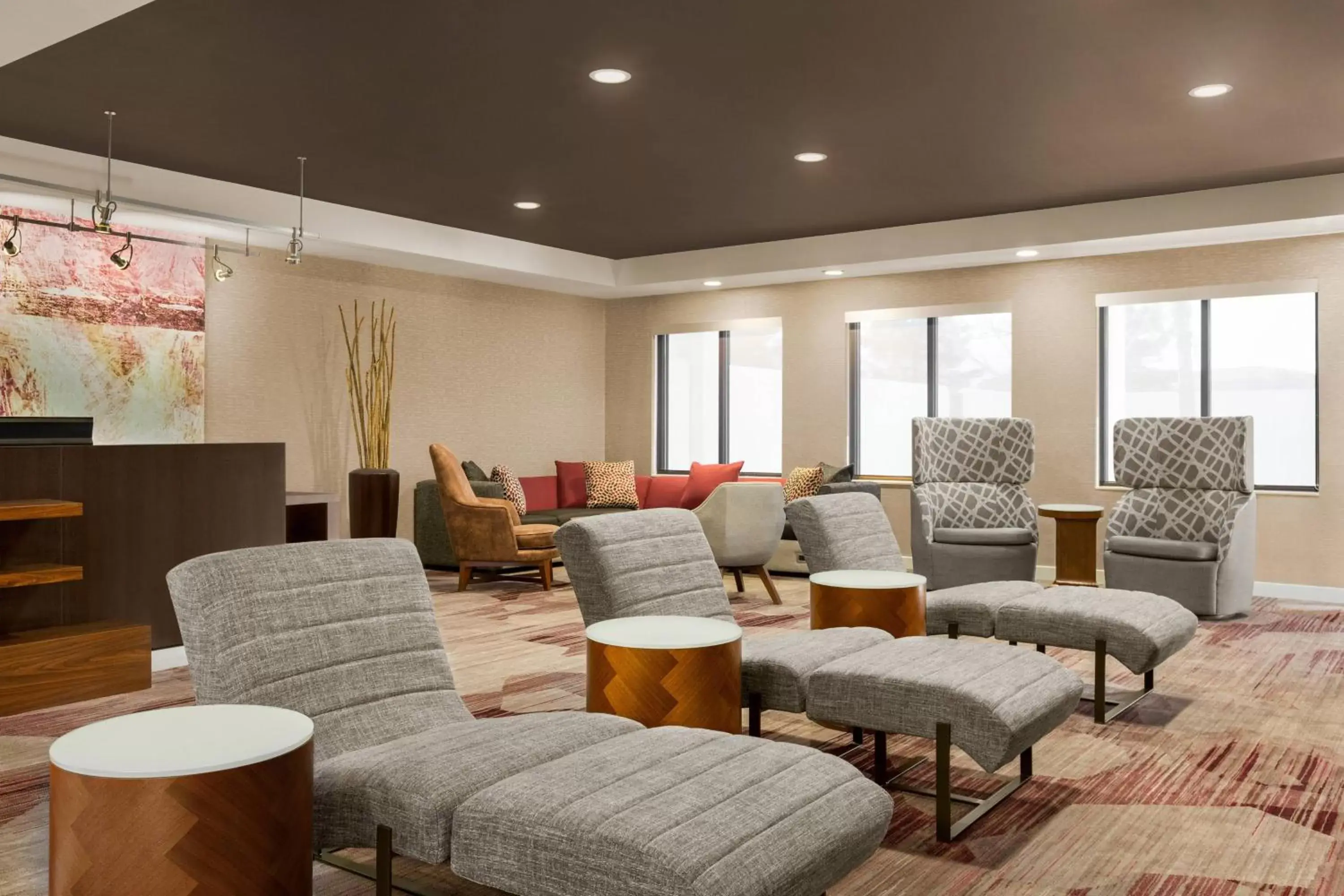 Lobby or reception, Seating Area in Courtyard by Marriott Palmdale