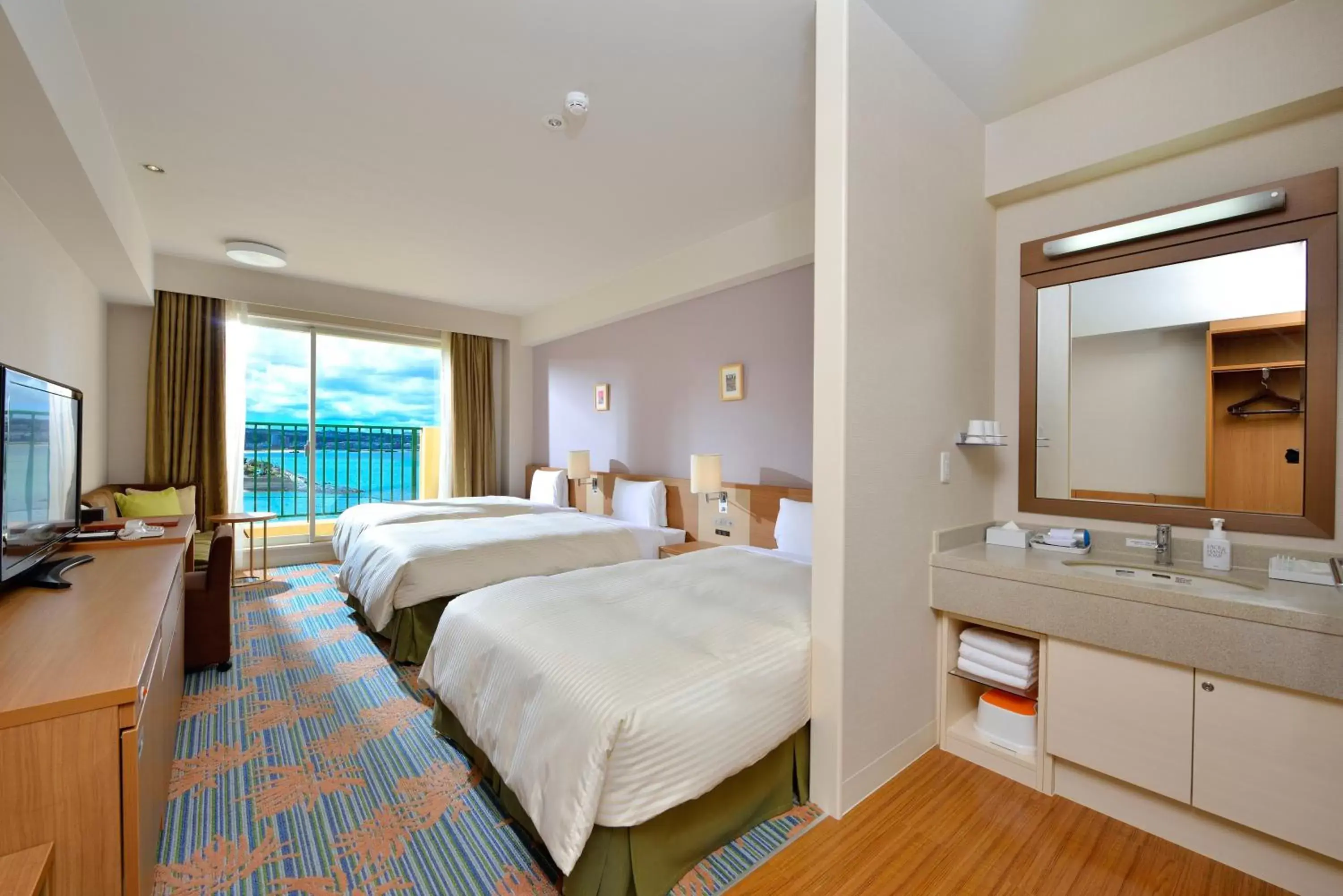 Photo of the whole room in Vessel Hotel Campana Okinawa