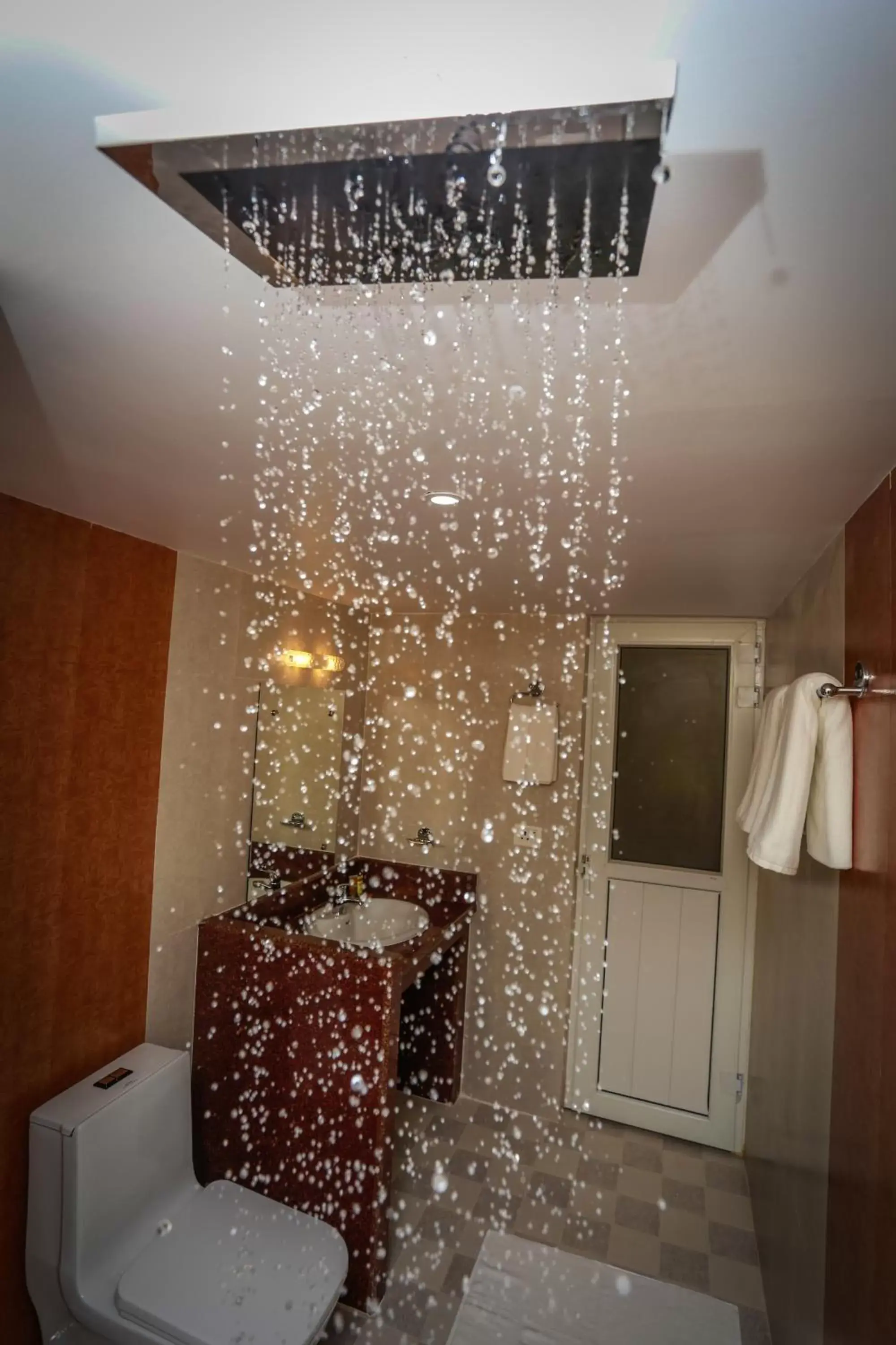 Shower, Bathroom in Pokhara Choice Inn