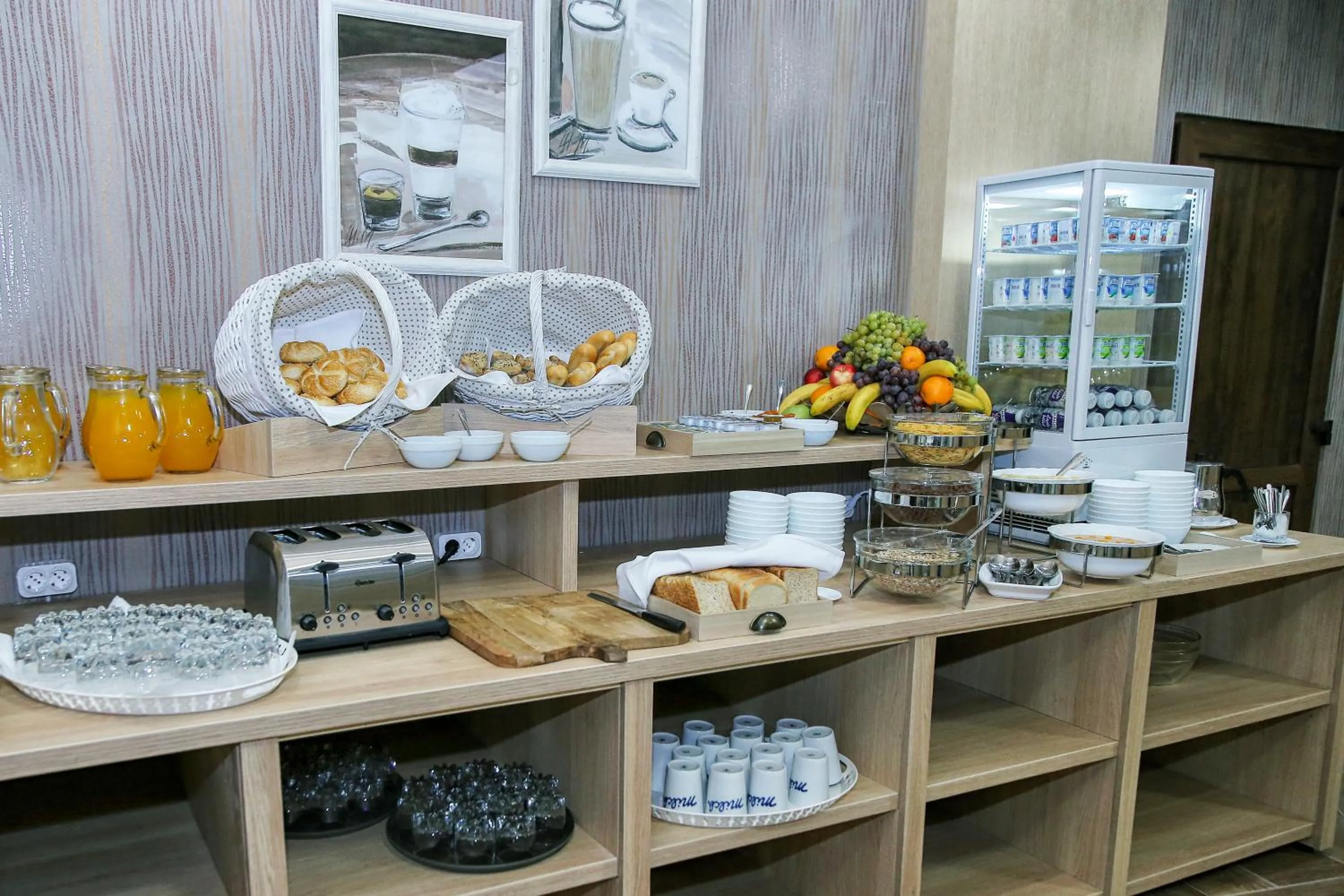 Buffet breakfast in Prestige Boutique Hotel Craiova