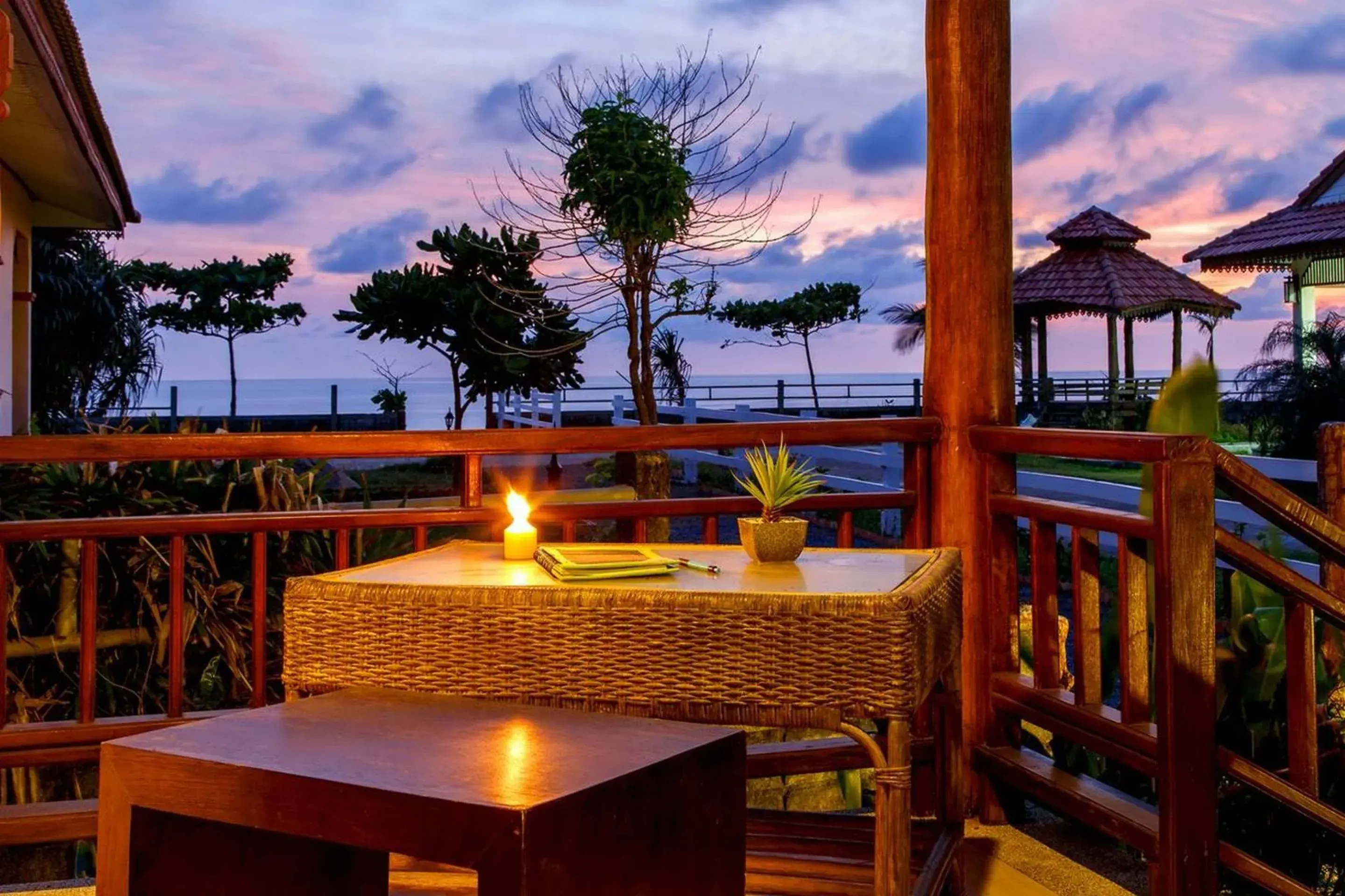 Balcony/Terrace in Baan Rabieng Resort