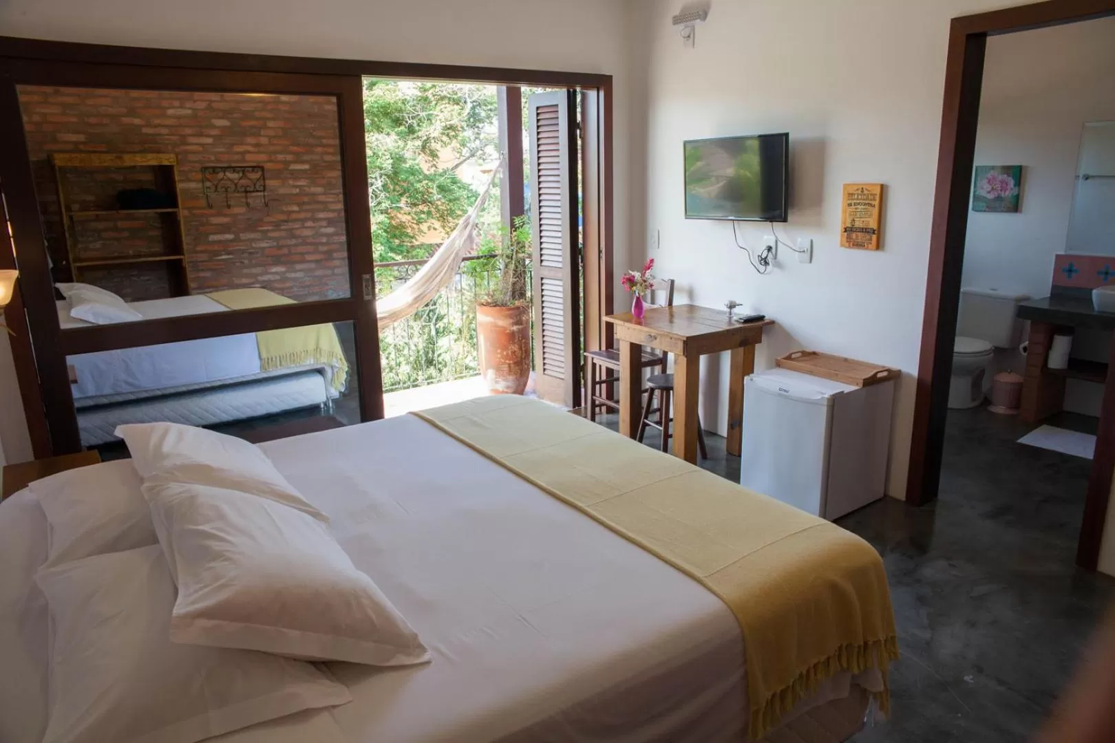 Double Room in Pousada Vila Rosada