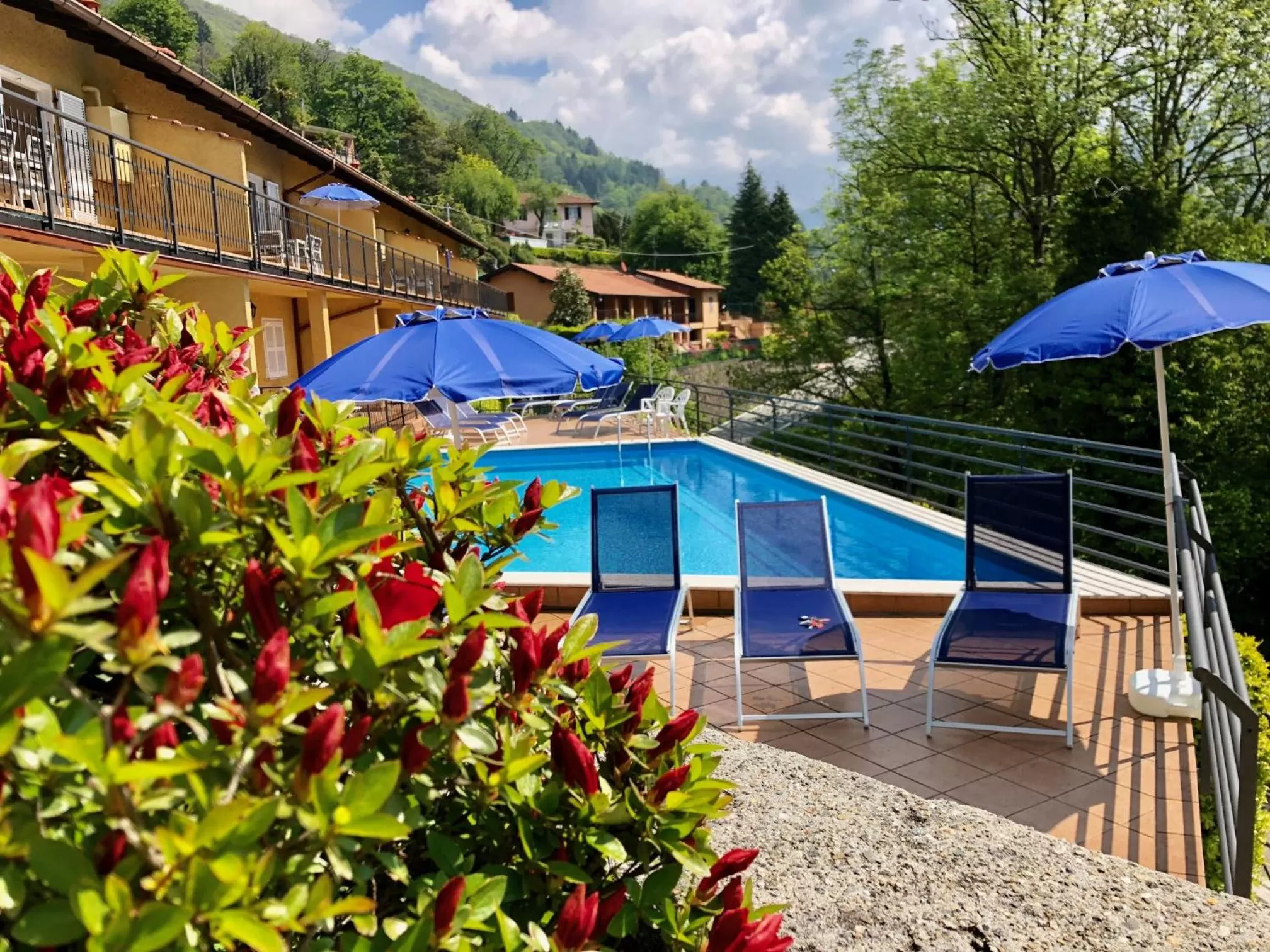 Pool view in Residenza Ai Ronchi 1 2 6