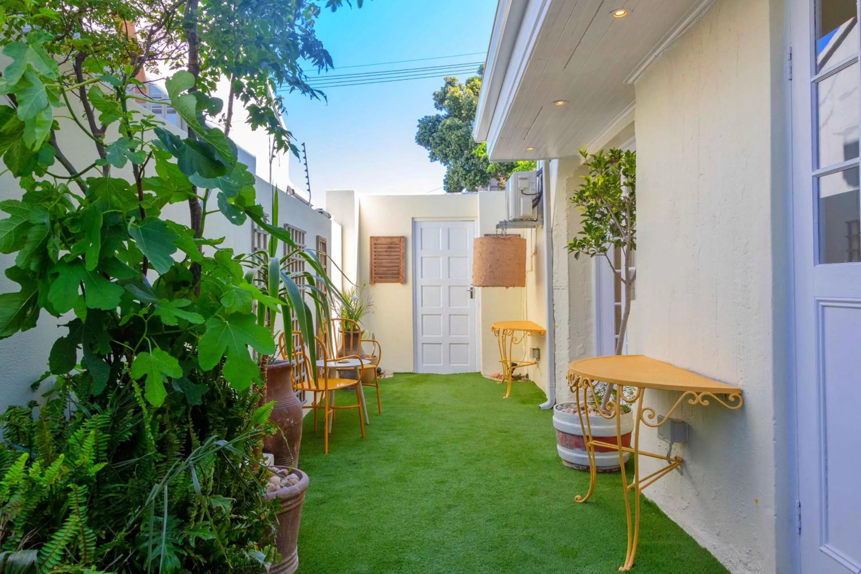 Patio in Amina Boutique Hotel