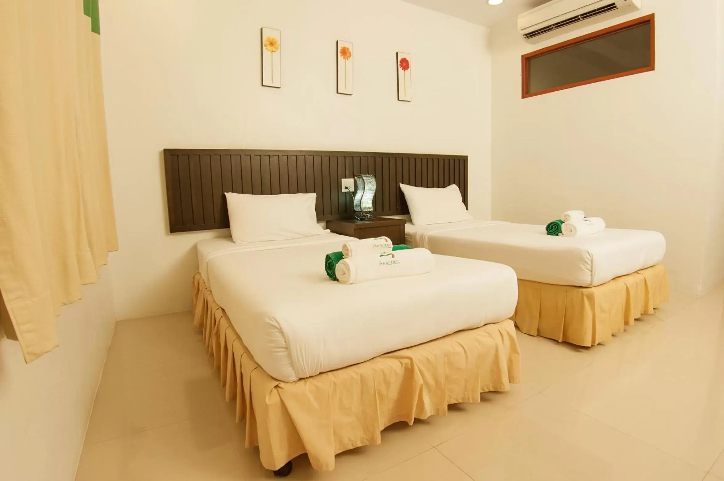 Superior Twin Room with Pool View in The Green Beach Resort Superior Twin Room with Pool View in The Green Beach Resort