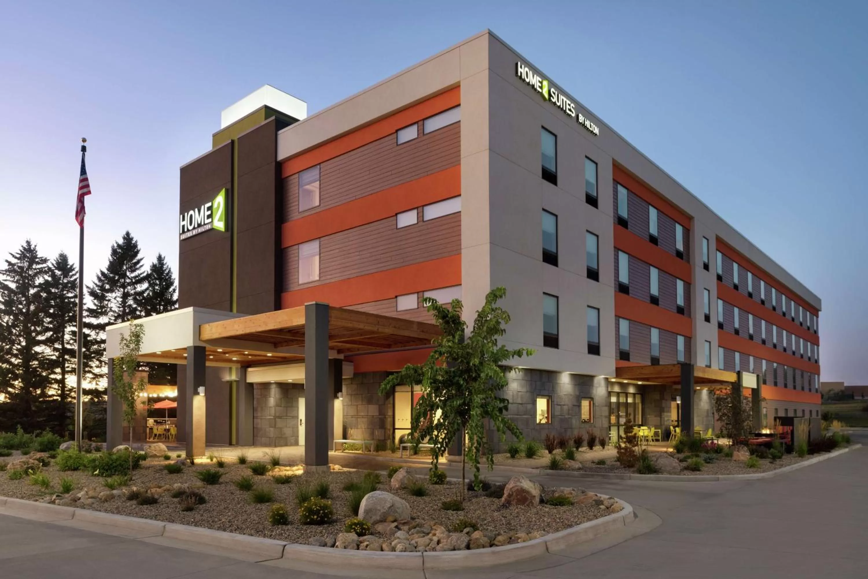 Property building in Home2 Suites By Hilton Bismarck