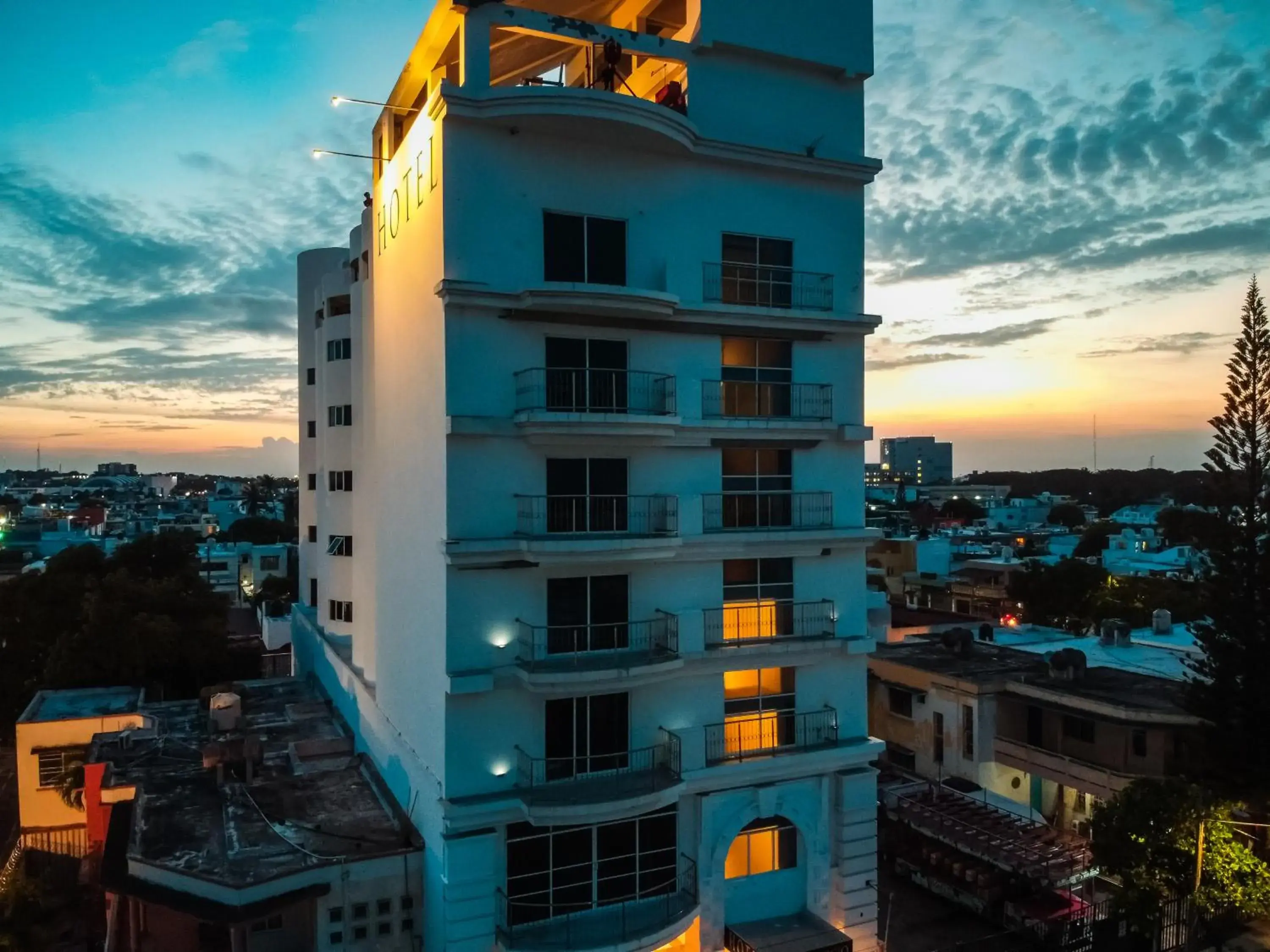 Property building, Sunrise/Sunset in Hotel Maria del Rocio