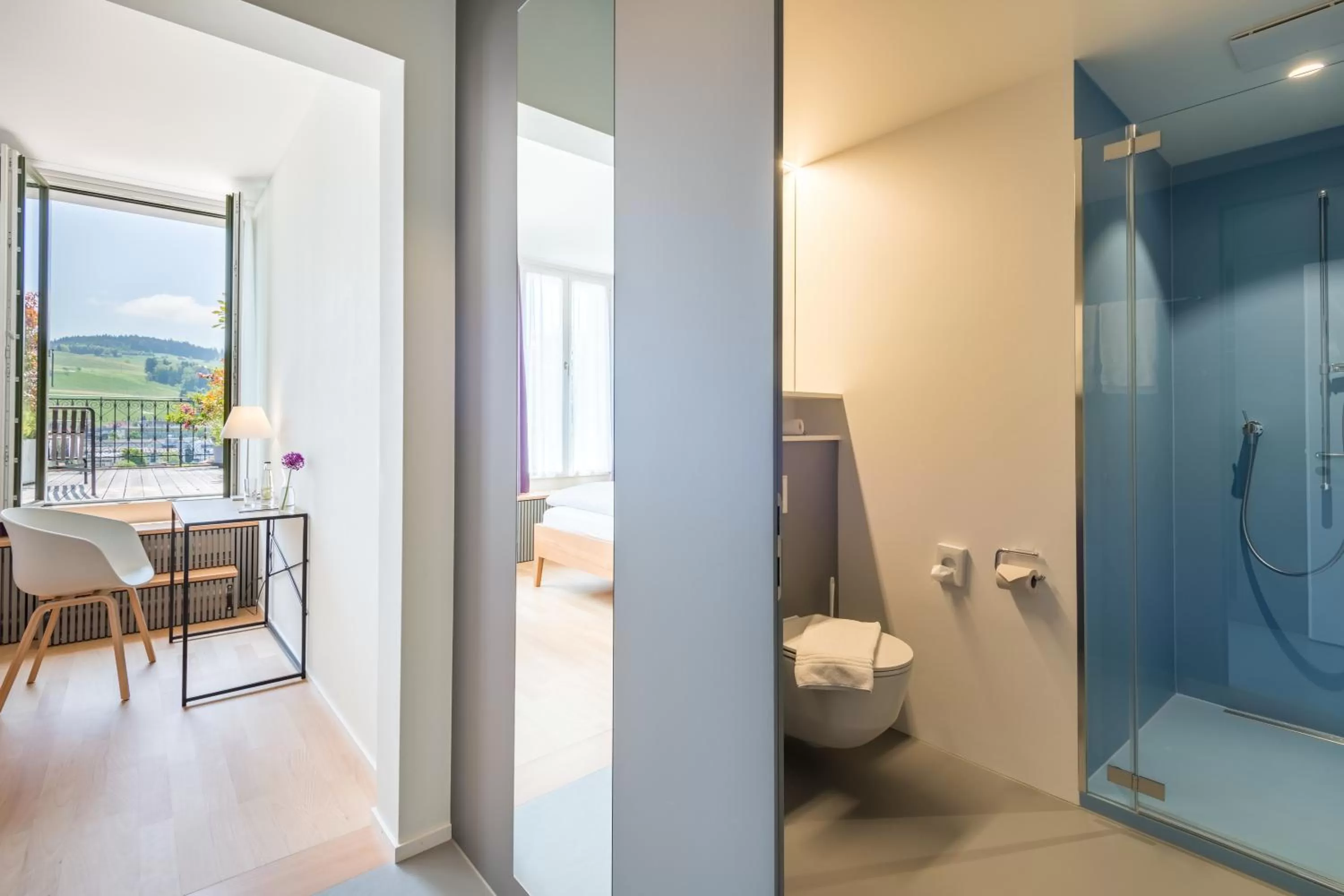 Bathroom in Linde Heiden Swiss Quality Hotel