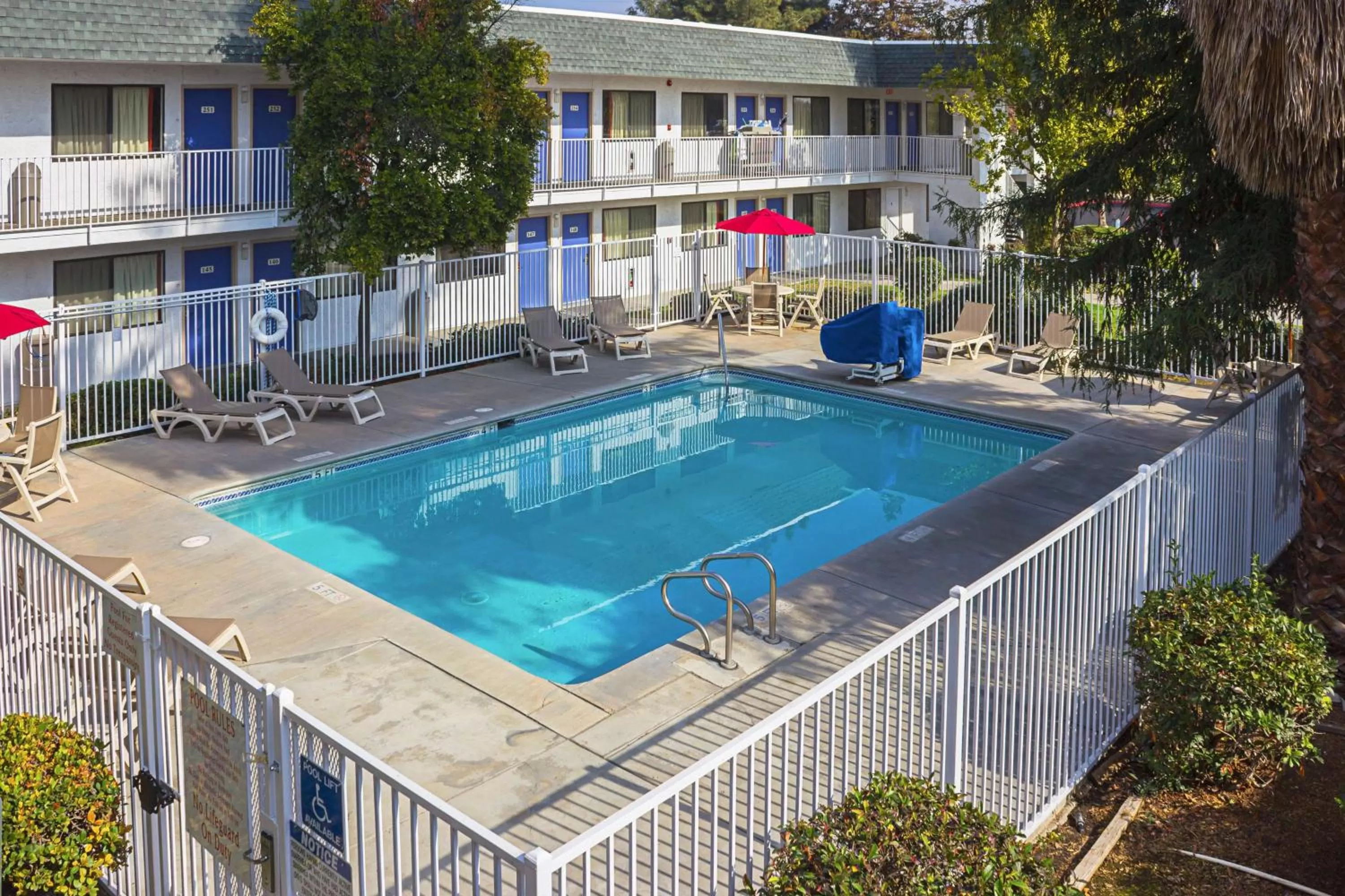 On site in Motel 6-Porterville, CA