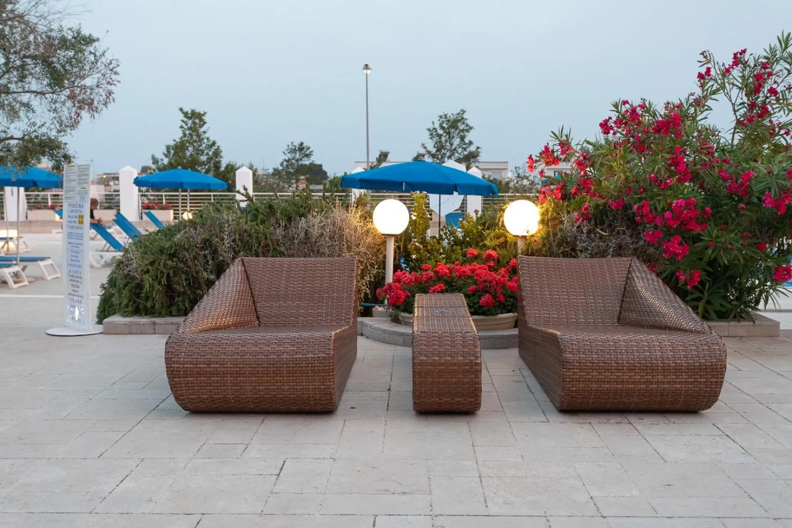 Garden view in Club Azzurro Hotel & Resort