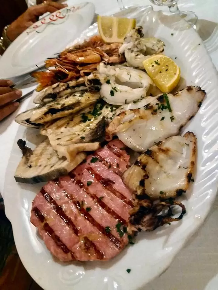 Food close-up in Rocca Sul Mare Hotel