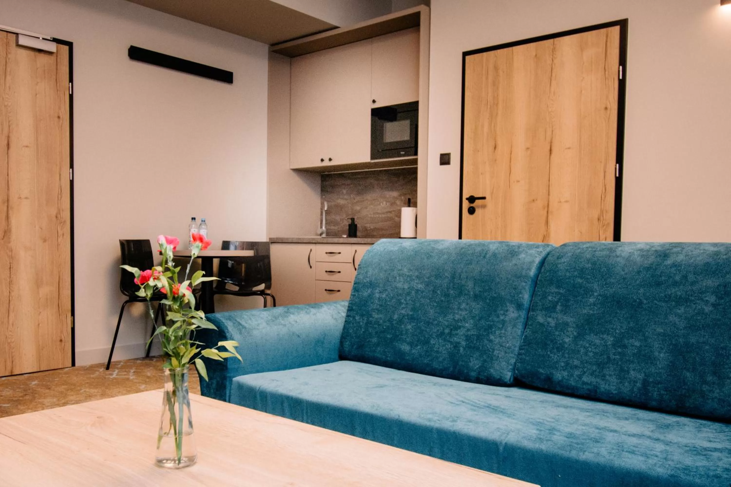 Kitchen or kitchenette in Ruben Hotel Zielona Góra