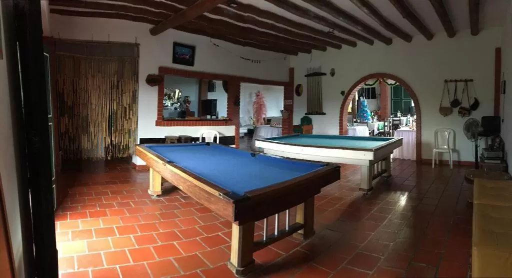 Billiard in Hotel Campestre la Loma curiti