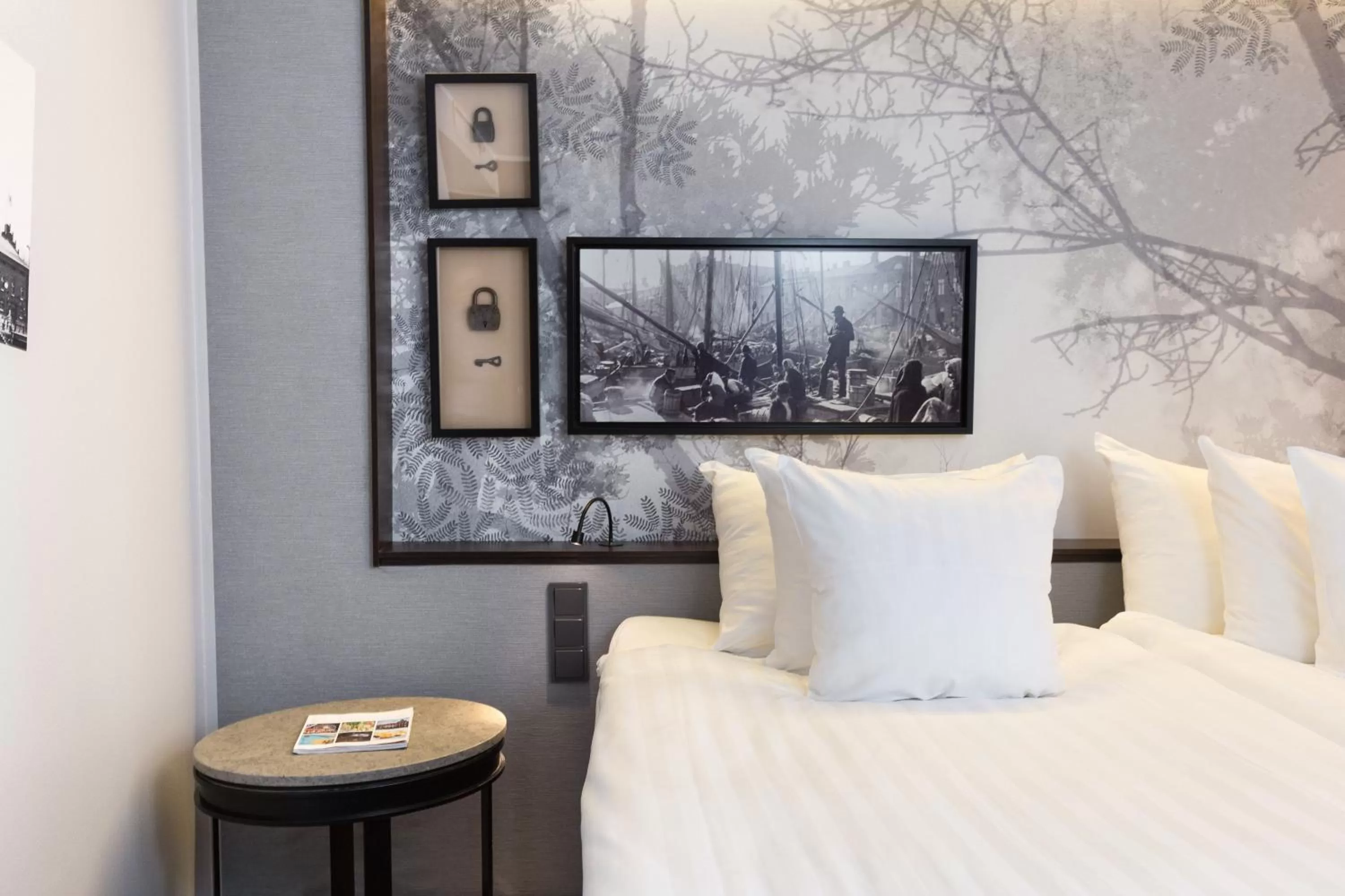 Photo of the whole room, Bed in Hotel Katajanokka, Helsinki, a Tribute Portfolio Hotel