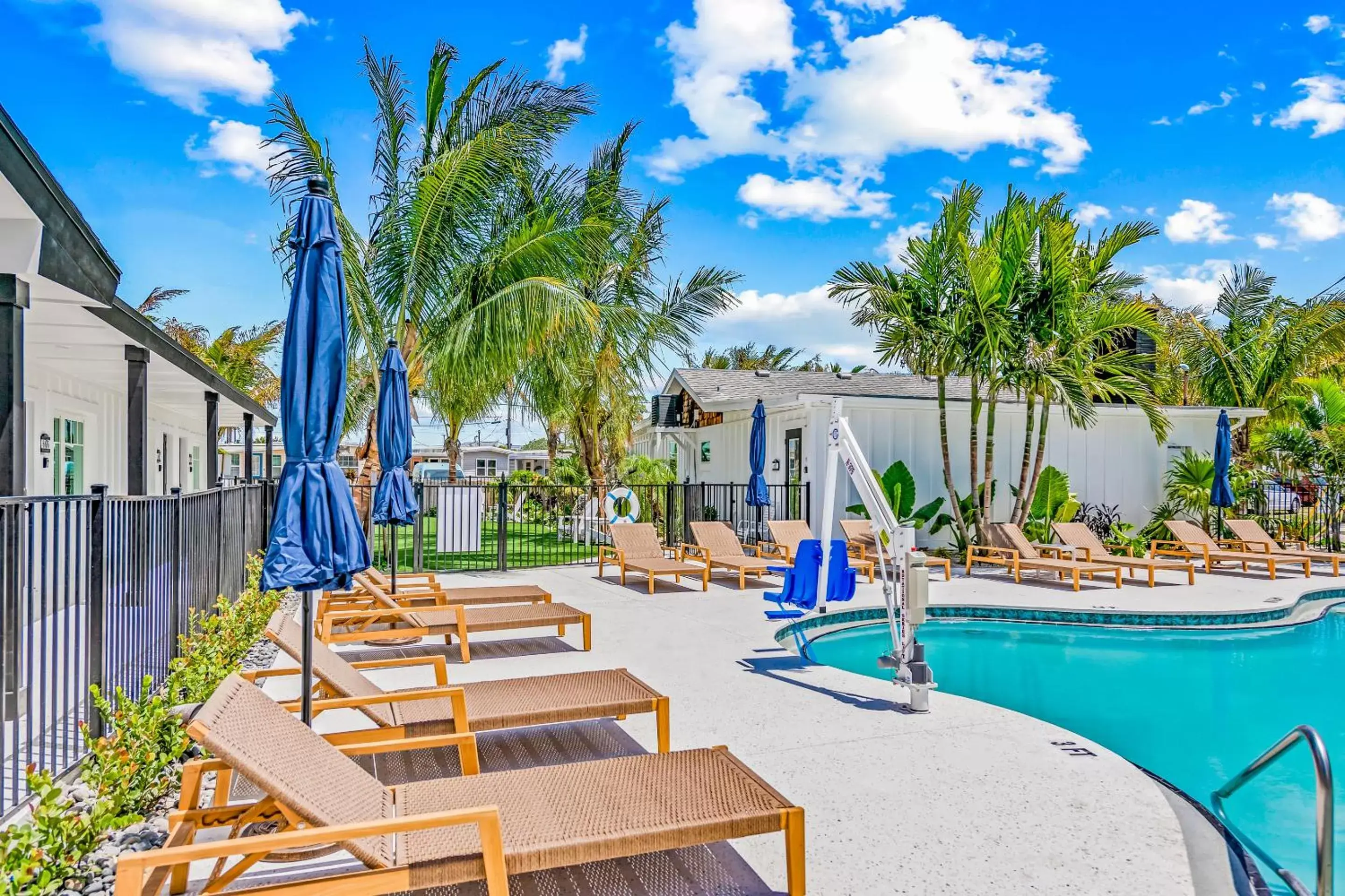 Swimming pool in Pelican Post at Anna Maria Island Inn