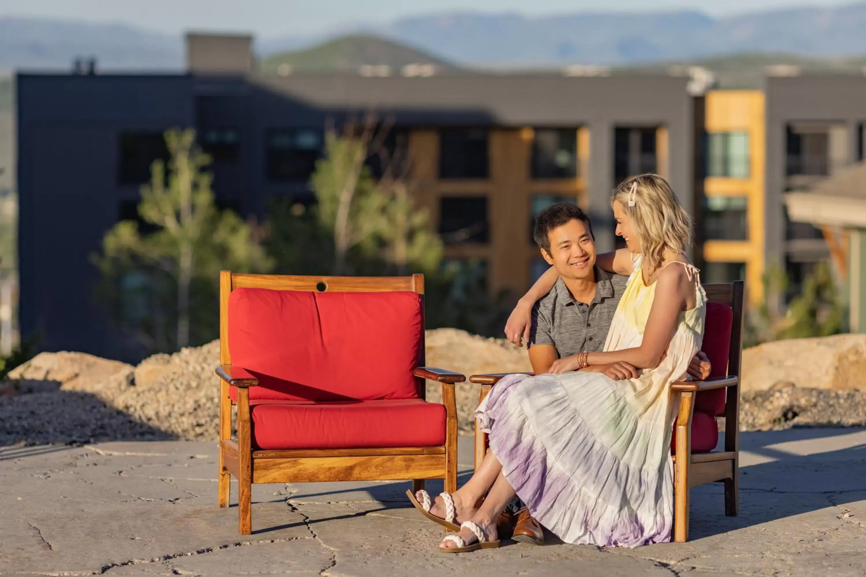 Mountain view in YOTELPAD Park City Mountain view in YOTELPAD Park City