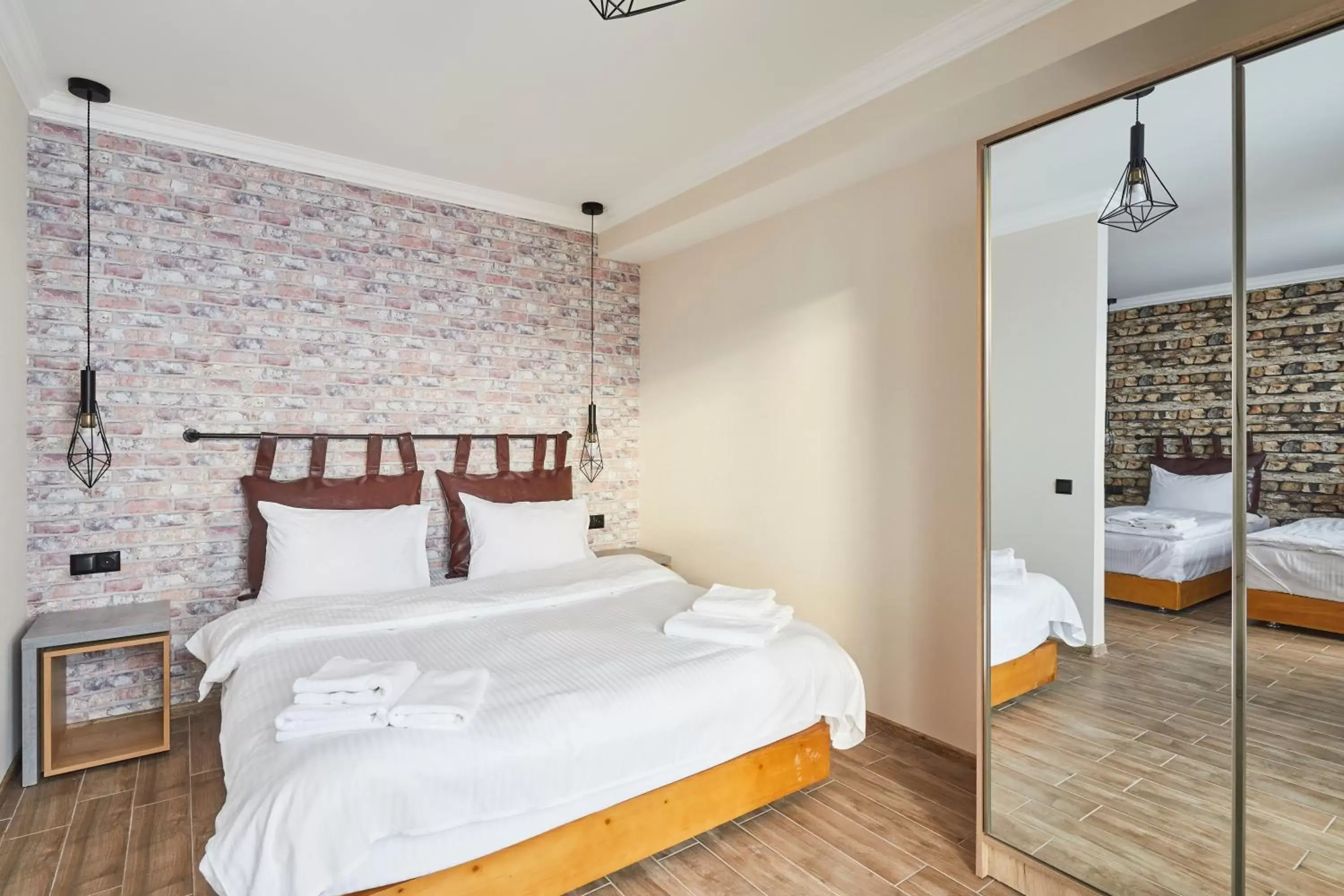 Bedroom, Bed in Gudauri Loft Hotel