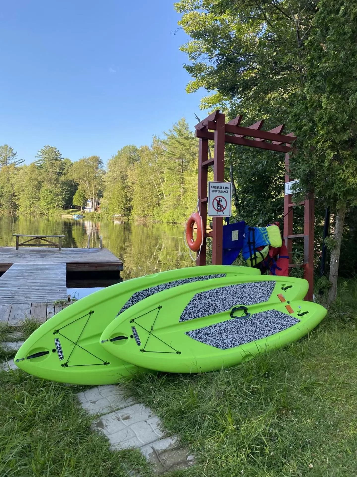 Natural landscape in Hôtel du Lac Lenore