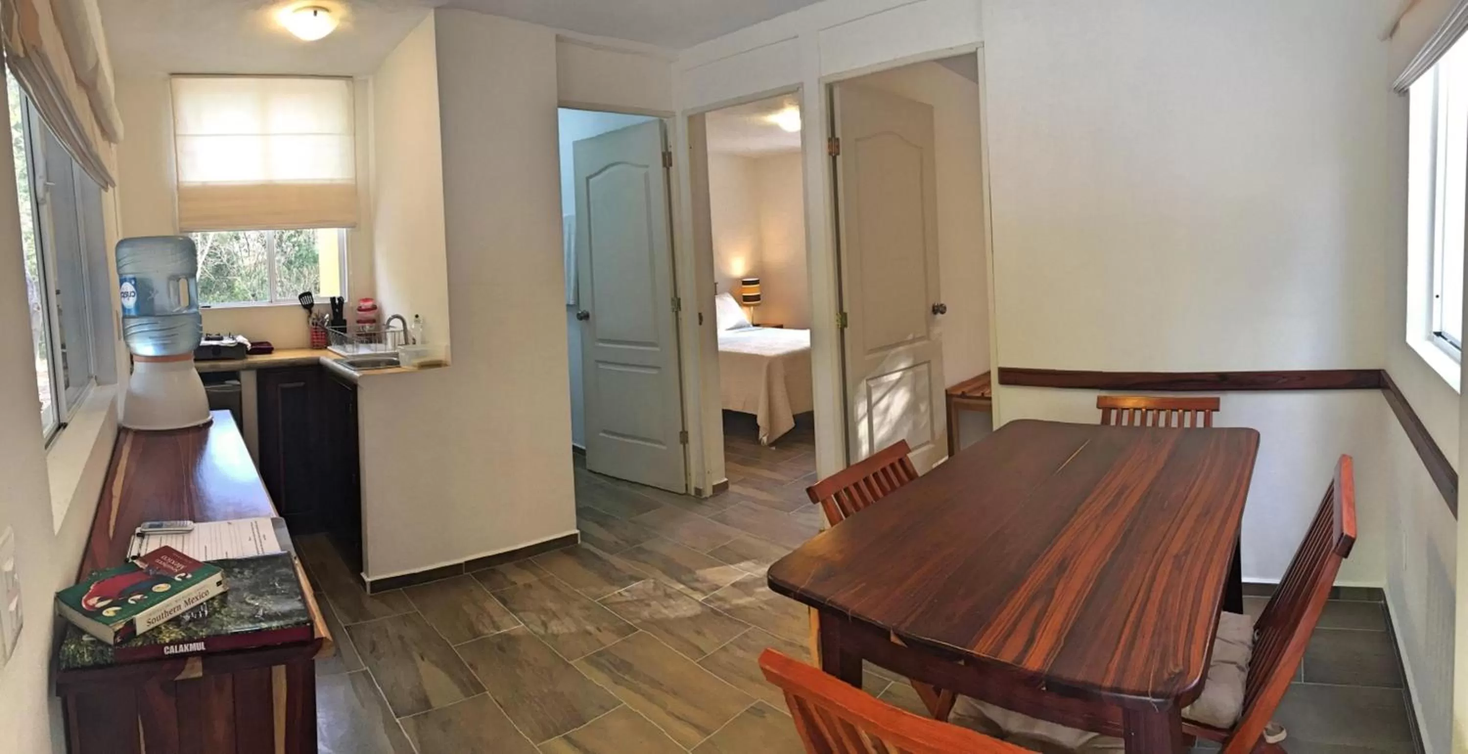 Dining Area in Casa Kaan Calakmul