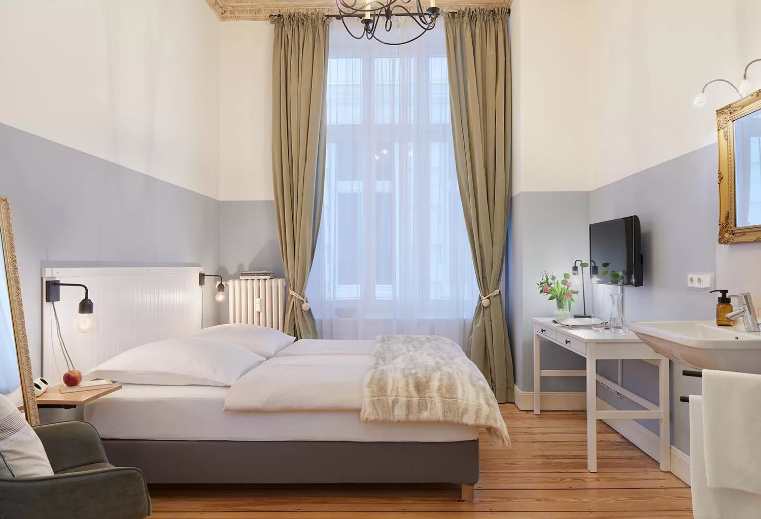 TV and multimedia, Bed in Hotel am Museum