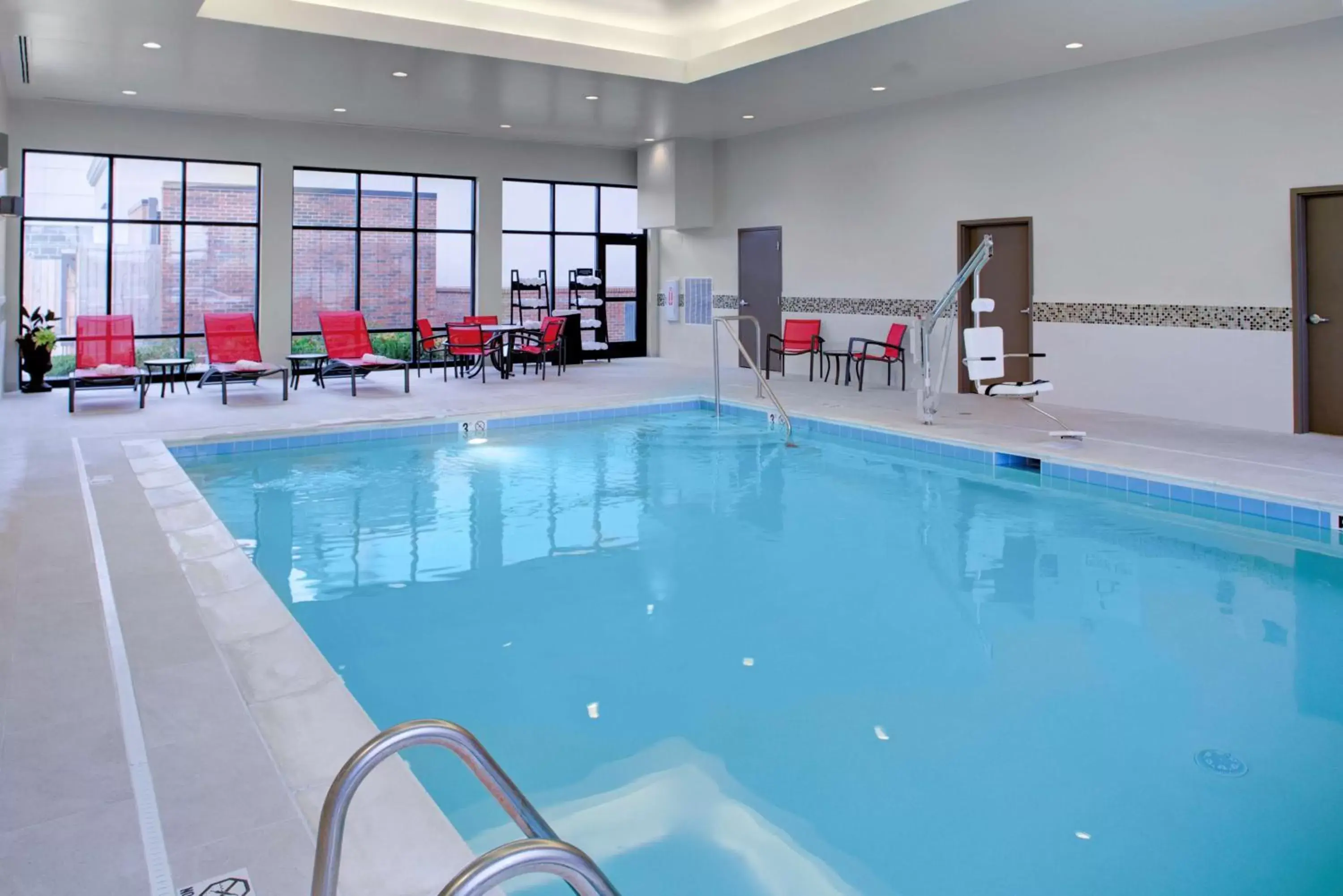 Pool view, Swimming Pool in Hampton Inn & Suites Columbus Scioto Downs