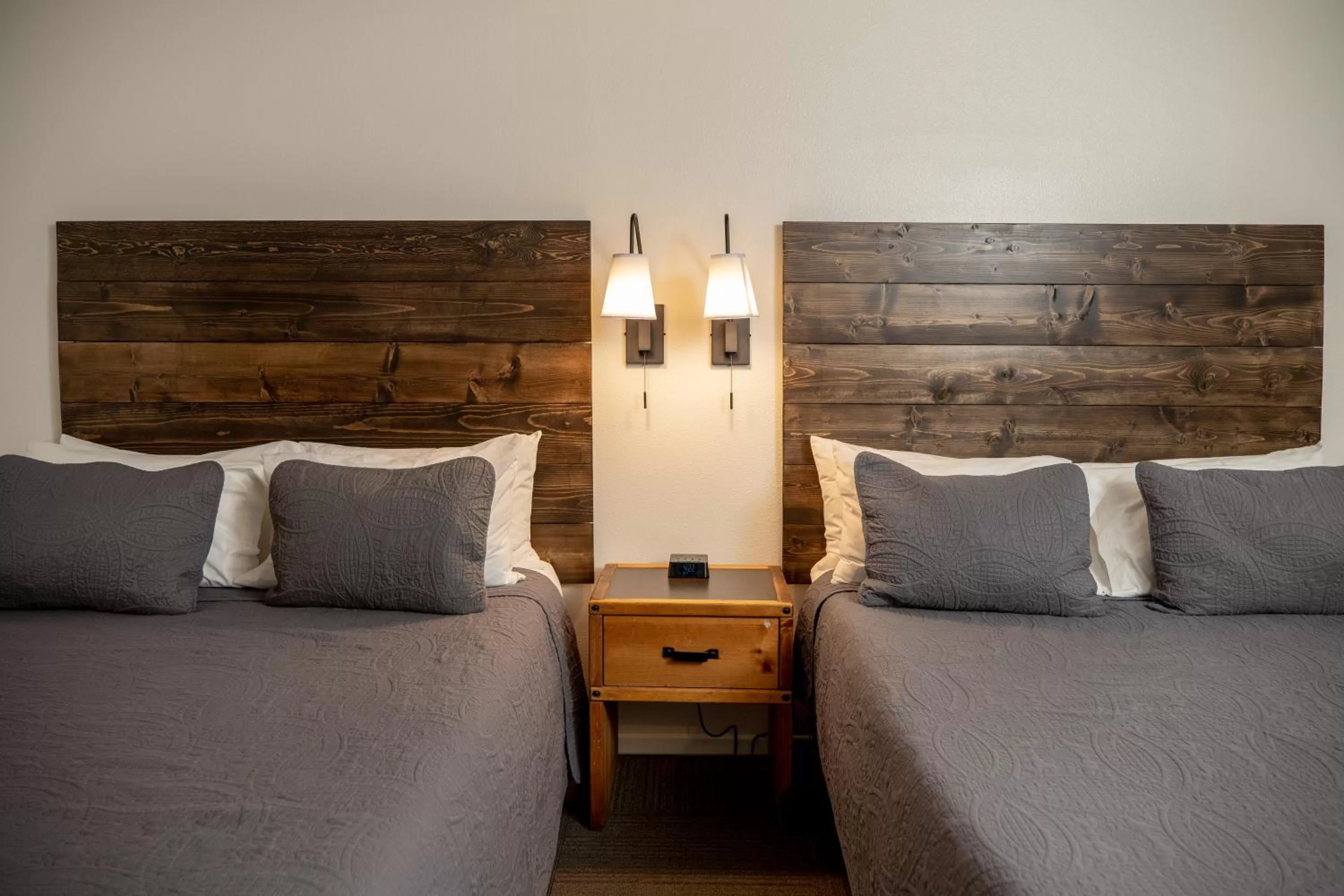 Bed in Eagle Cap Chalets