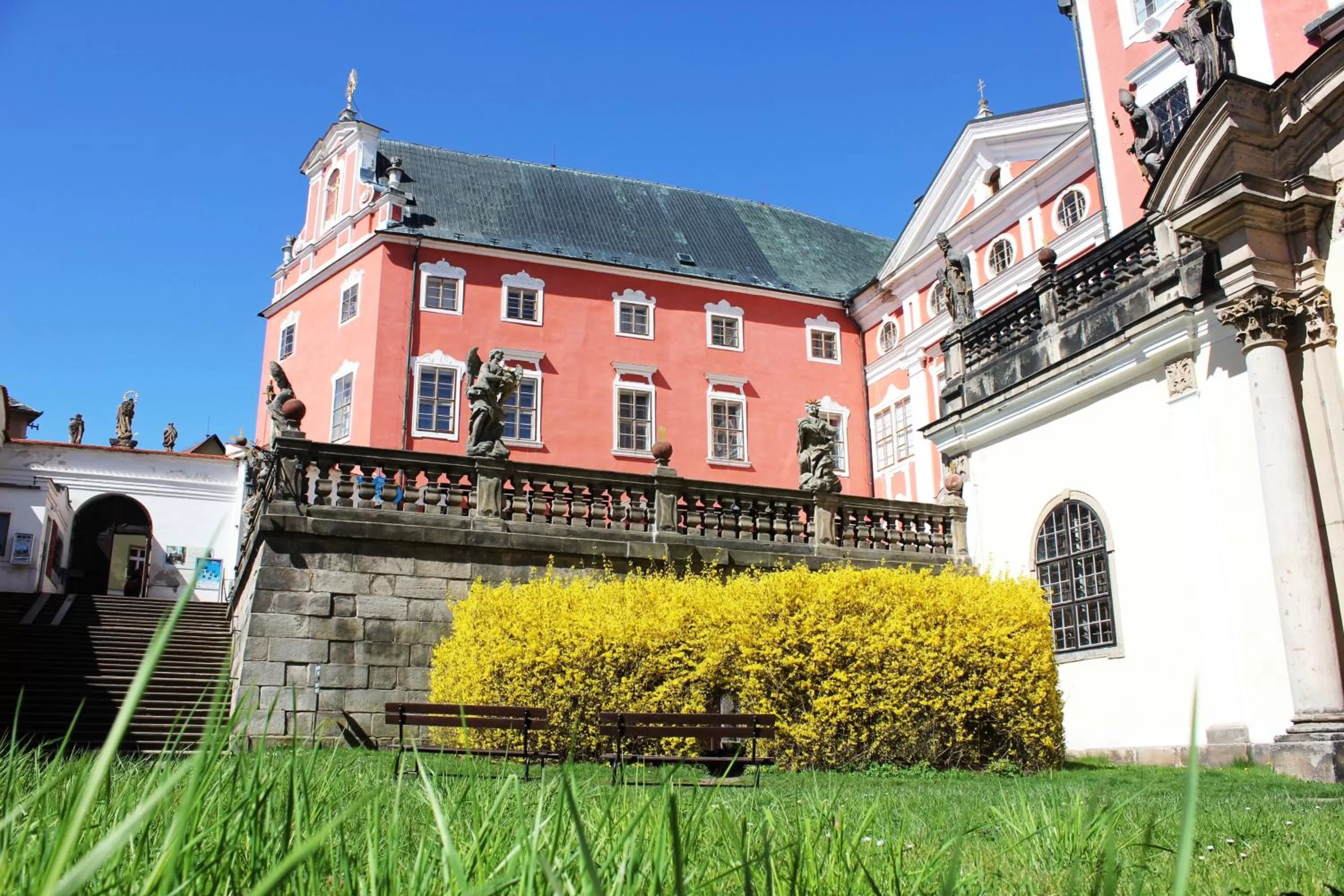 Property building in Dům Hostů Klášter Broumov