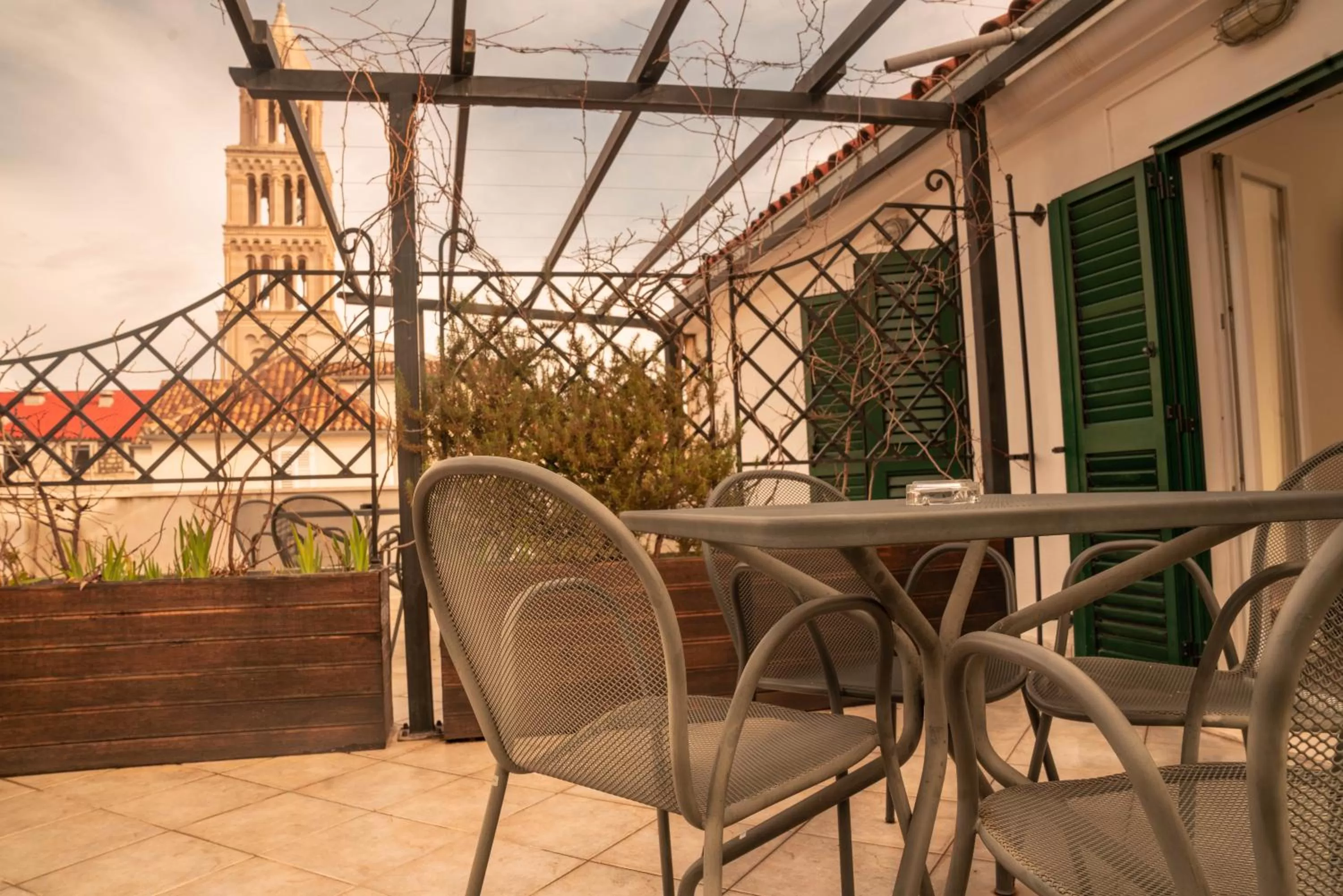 Balcony/Terrace in Slavija Culture Heritage Hotel