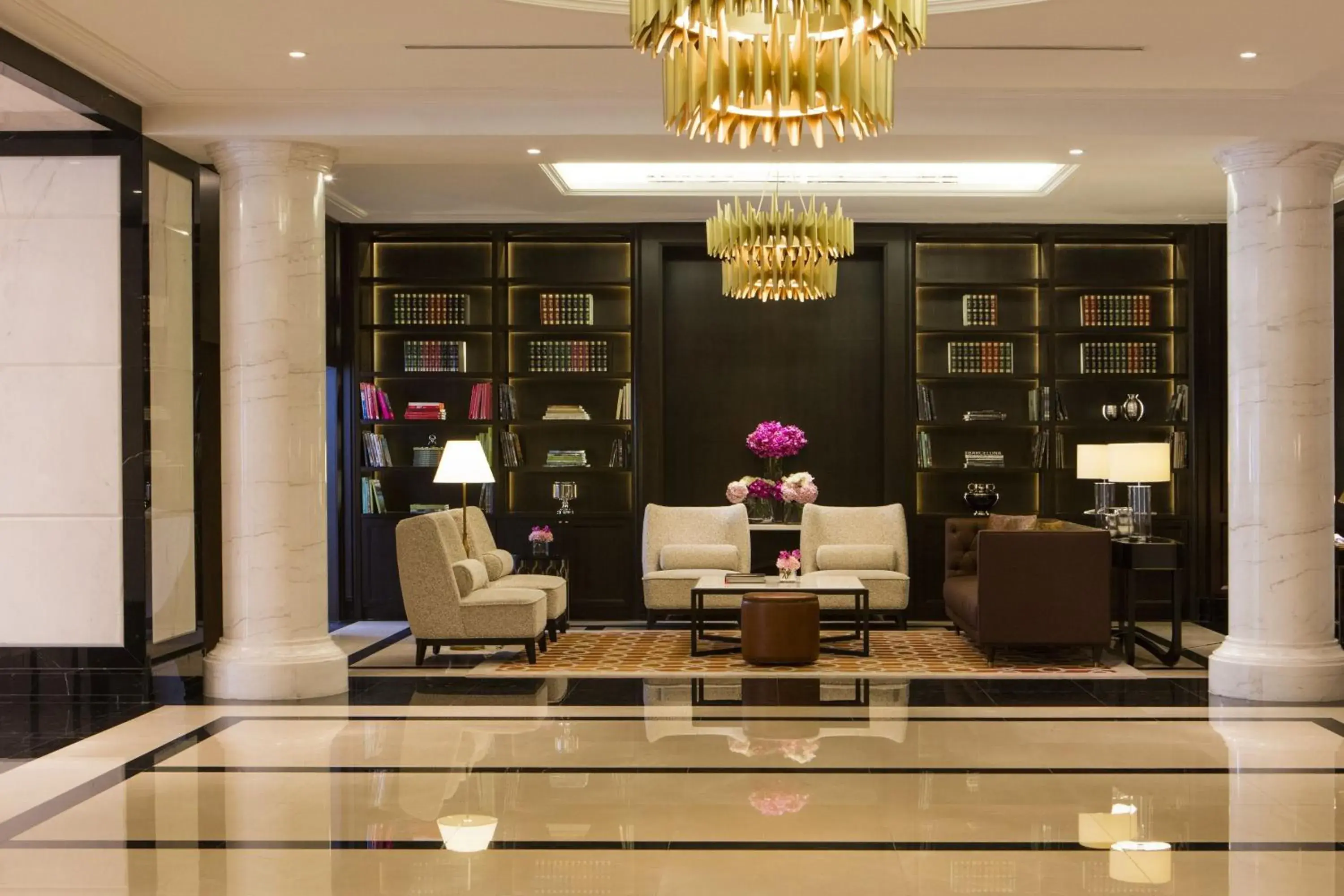Lobby or reception in The Ritz-Carlton, Kuala Lumpur
