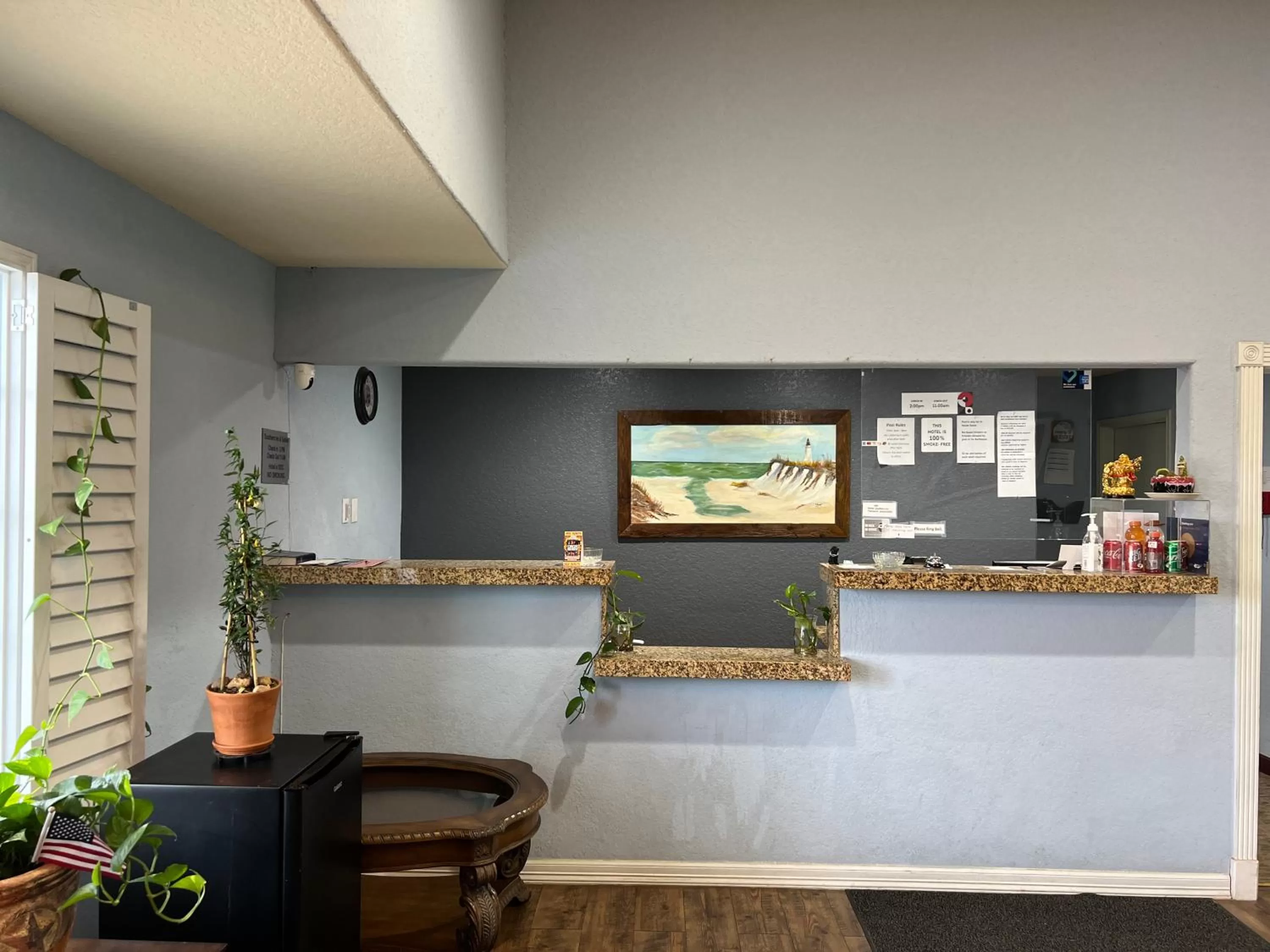 Lobby or reception in Hotel Bien Venido