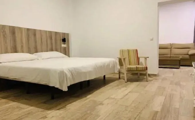 Bed in Hotel Madrid Río