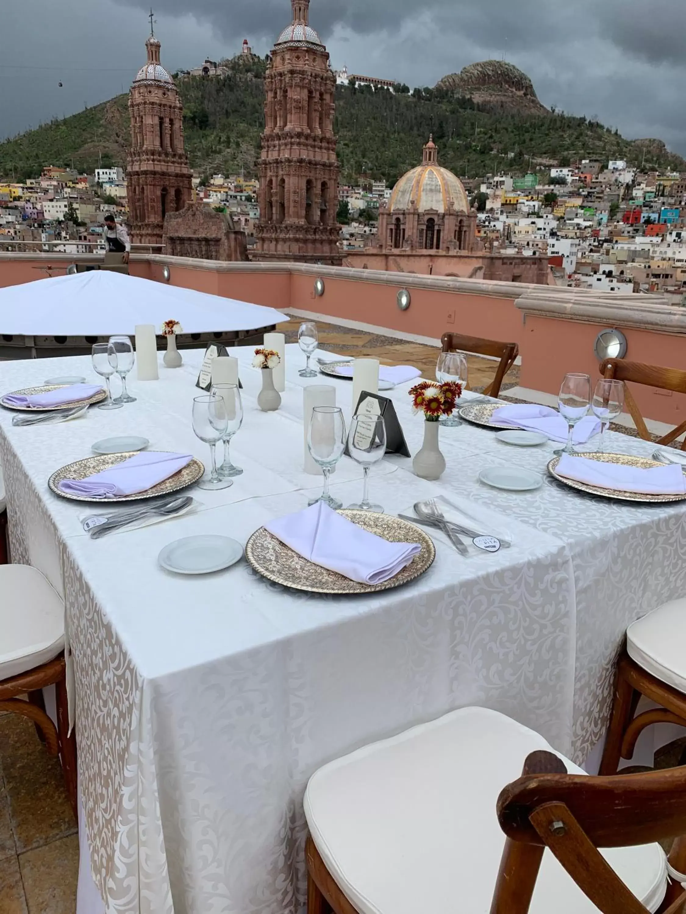Balcony/Terrace, Restaurant/Places to Eat in Santa Rita Hotel del Arte