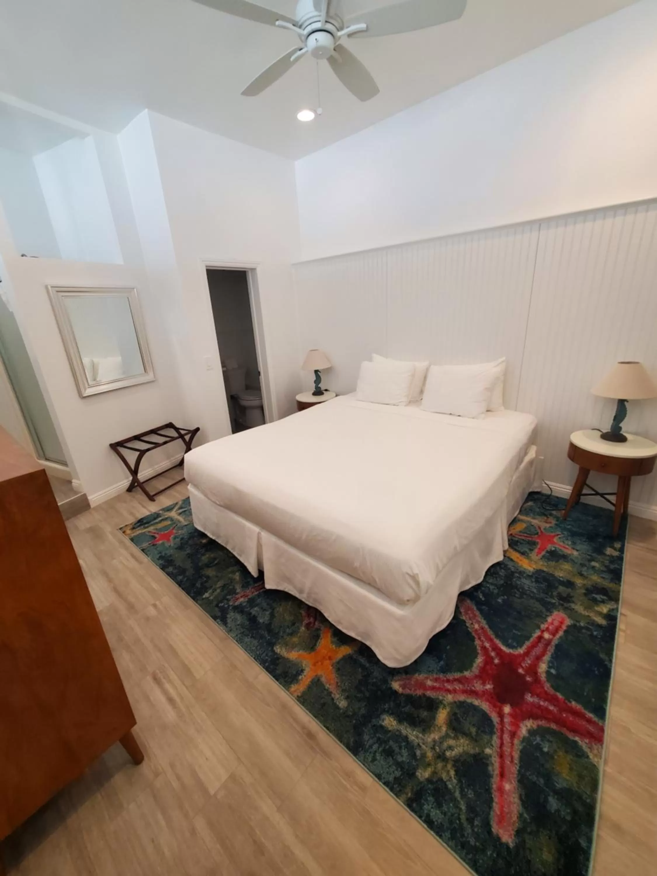 Bed in Sea Horse Resort