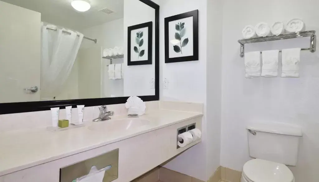 Toilet, Bathroom in Country Inn & Suites by Radisson, Jacksonville, FL