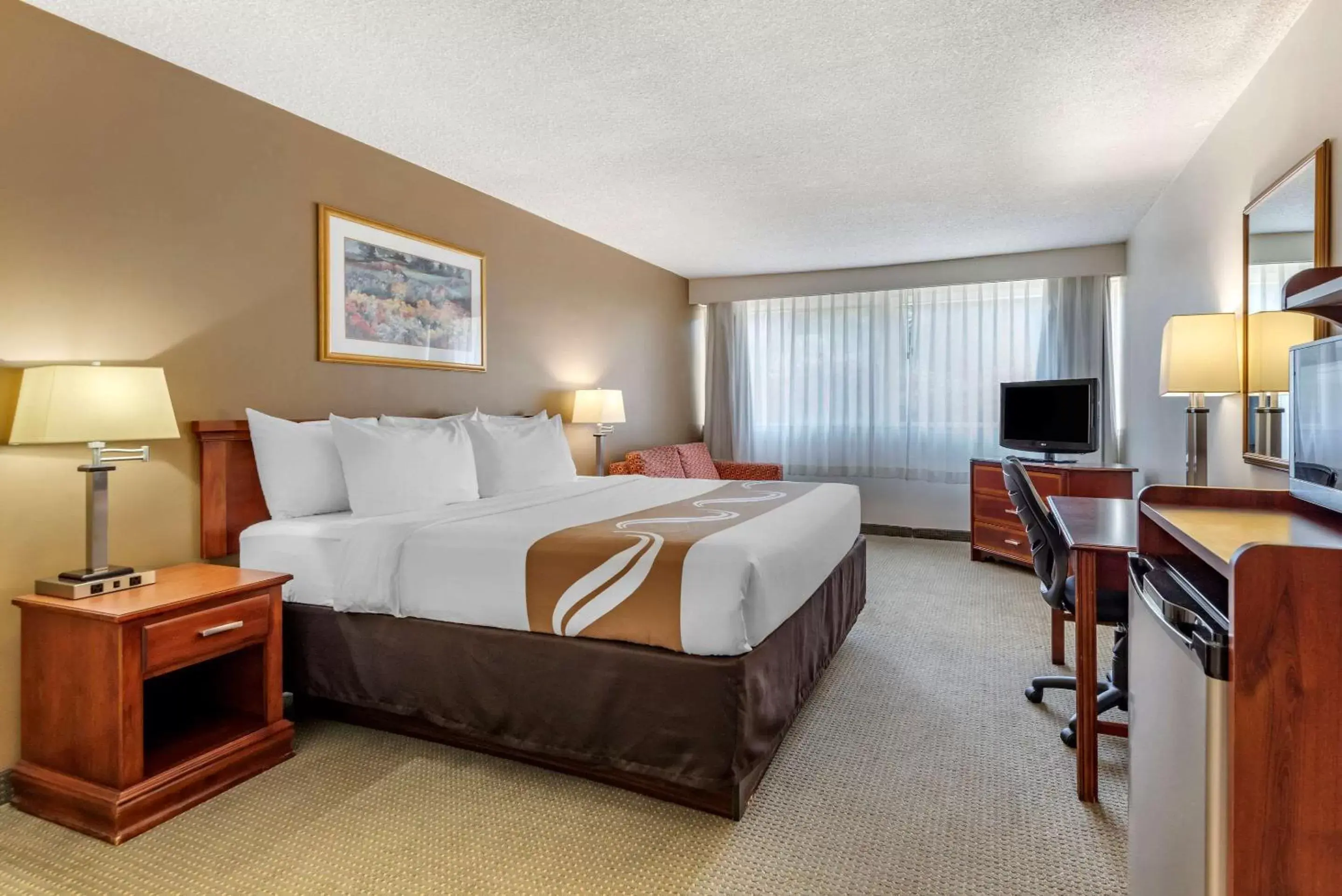 Photo of the whole room, Bed in Quality Inn & Suites Vestal Binghamton near University
