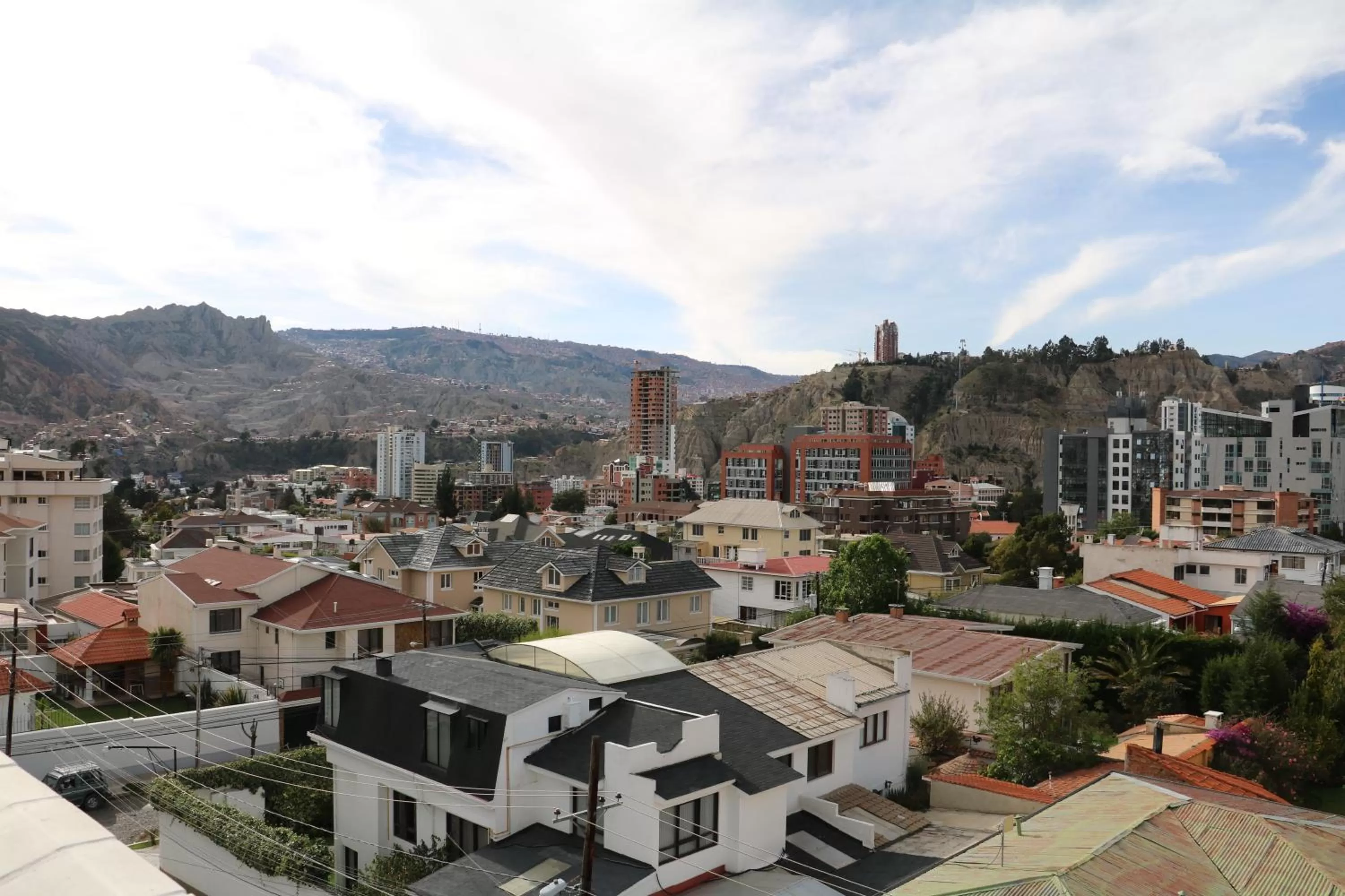 City view in Delfines Apart Hotel