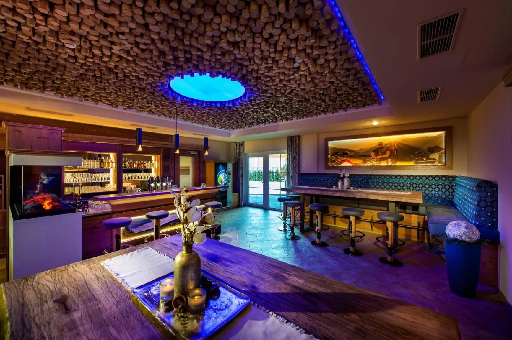 Lounge or bar in Grizzly Sport & Motorrad Resort