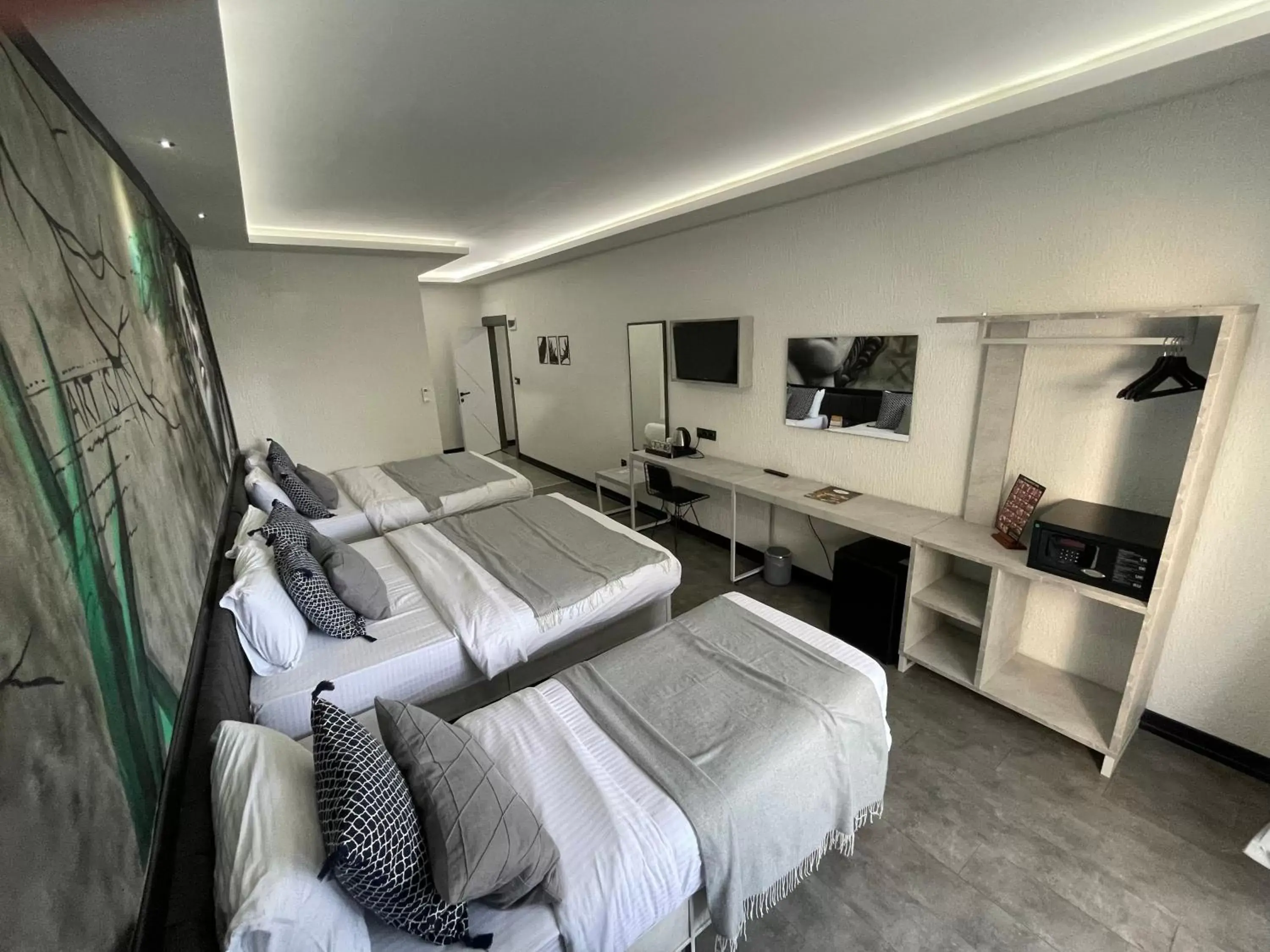 Photo of the whole room, Bed in Melanj Airport Hotel Photo of the whole room, Bed in Melanj Airport Hotel