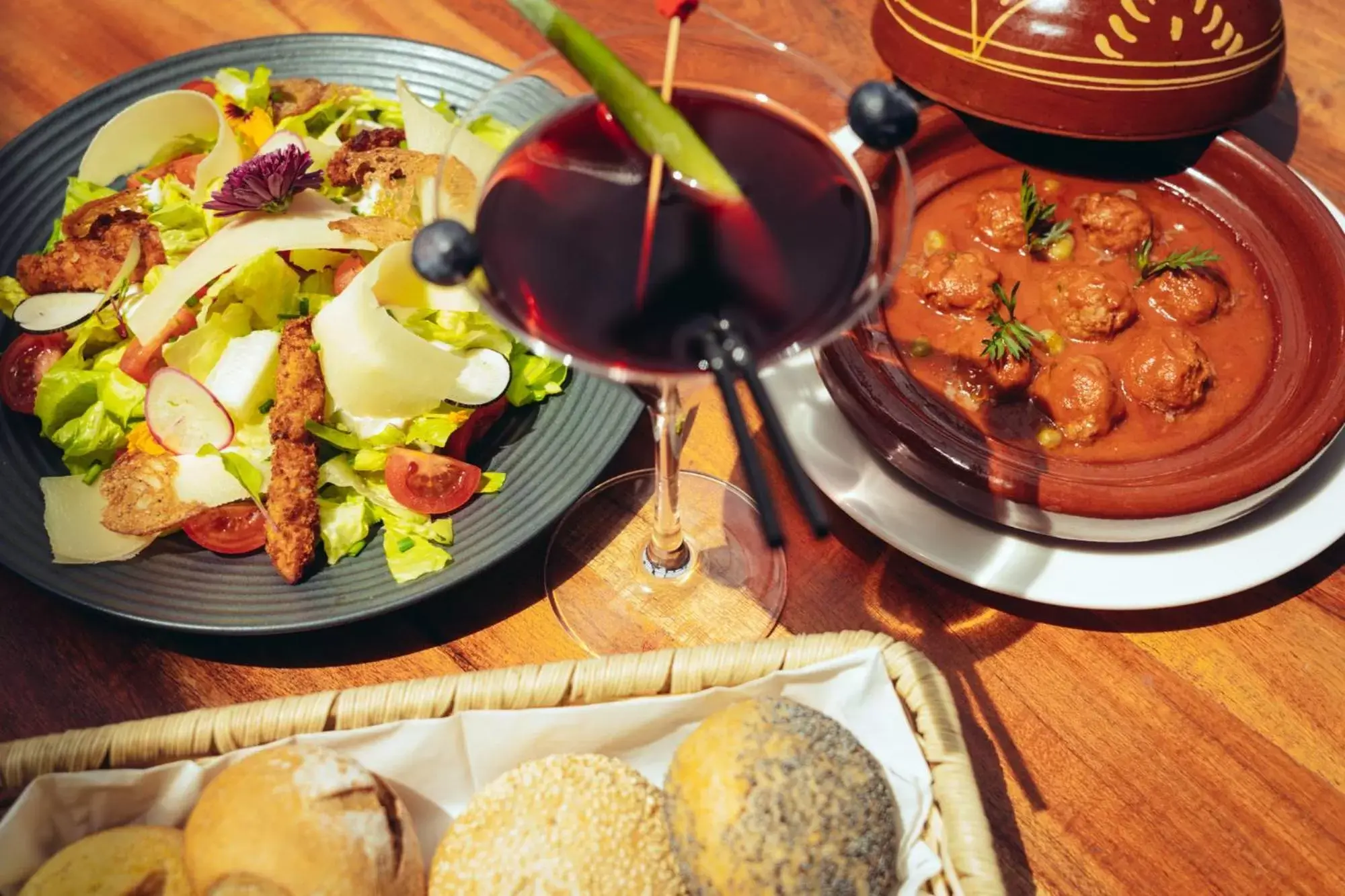 Dinner, Lunch and Dinner in ONOMO Hotel Casablanca Sidi Maarouf