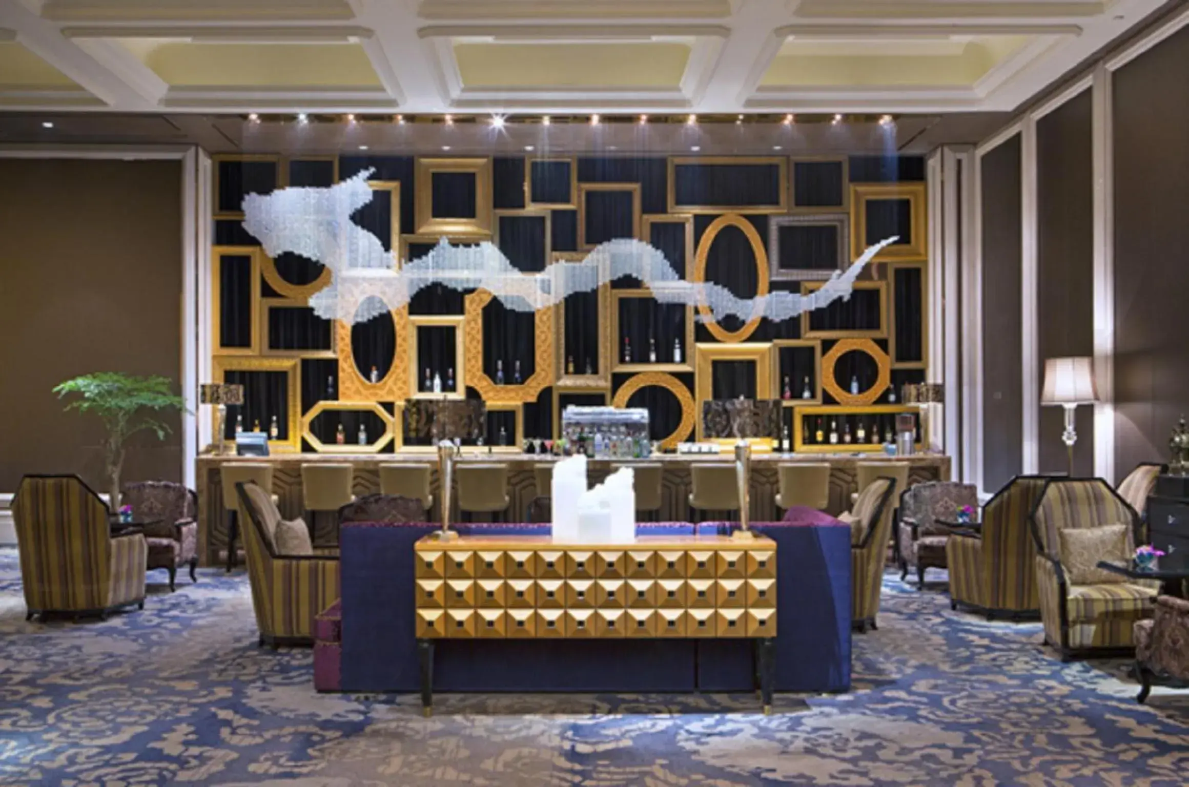 Lounge or bar, Banquet Facilities in Wanda Vista Shenyang