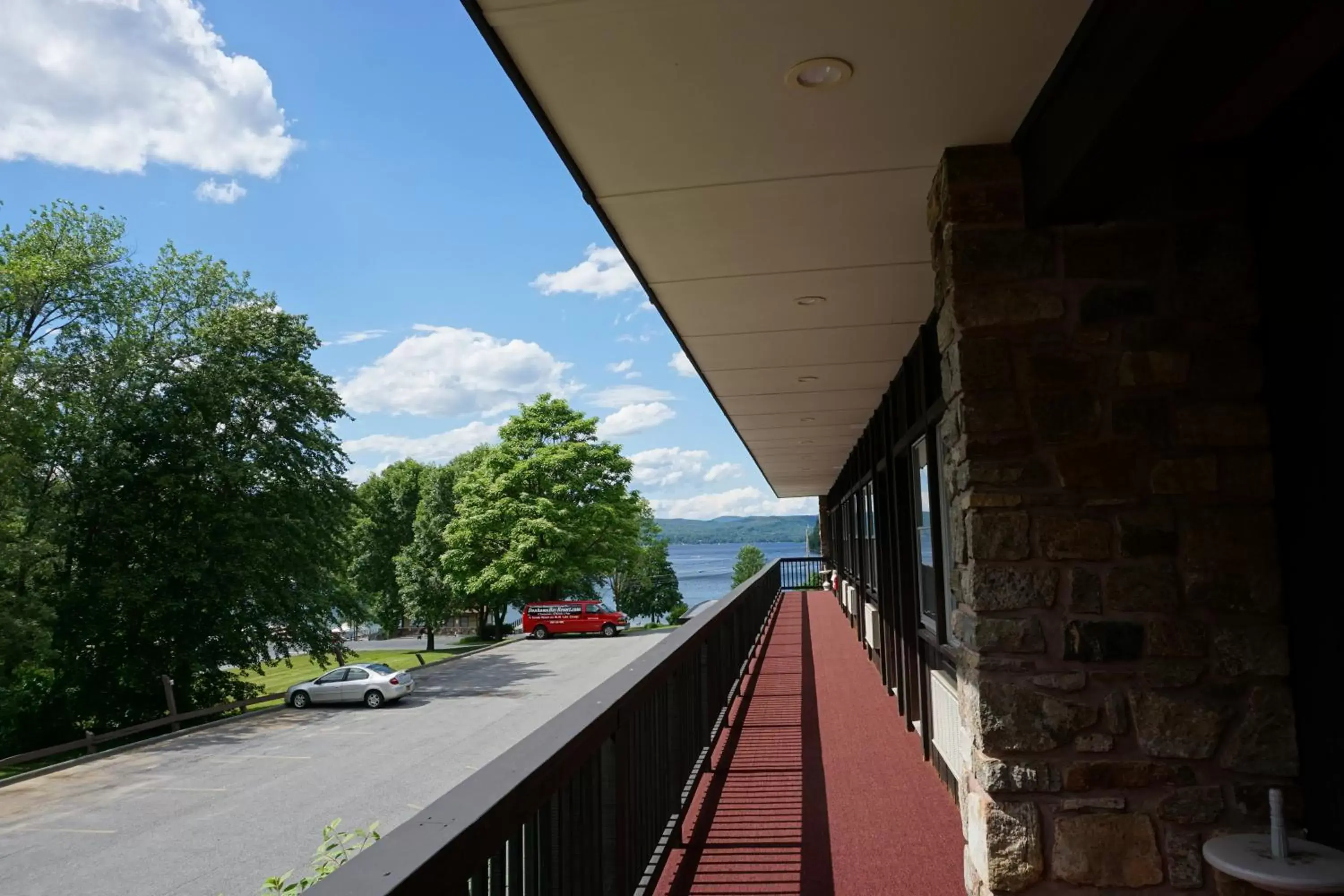 Balcony/Terrace in Bayside Resort, Lake George NY