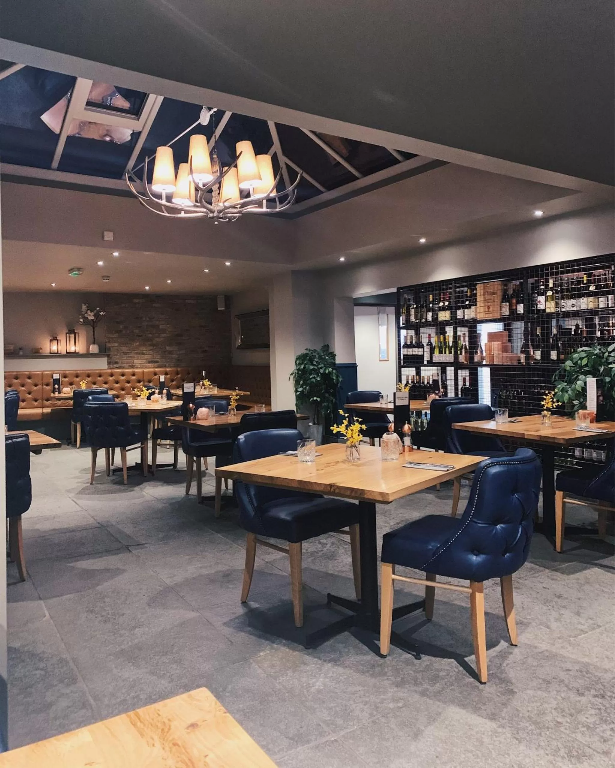 Night in Plum and Partridge Husthwaite