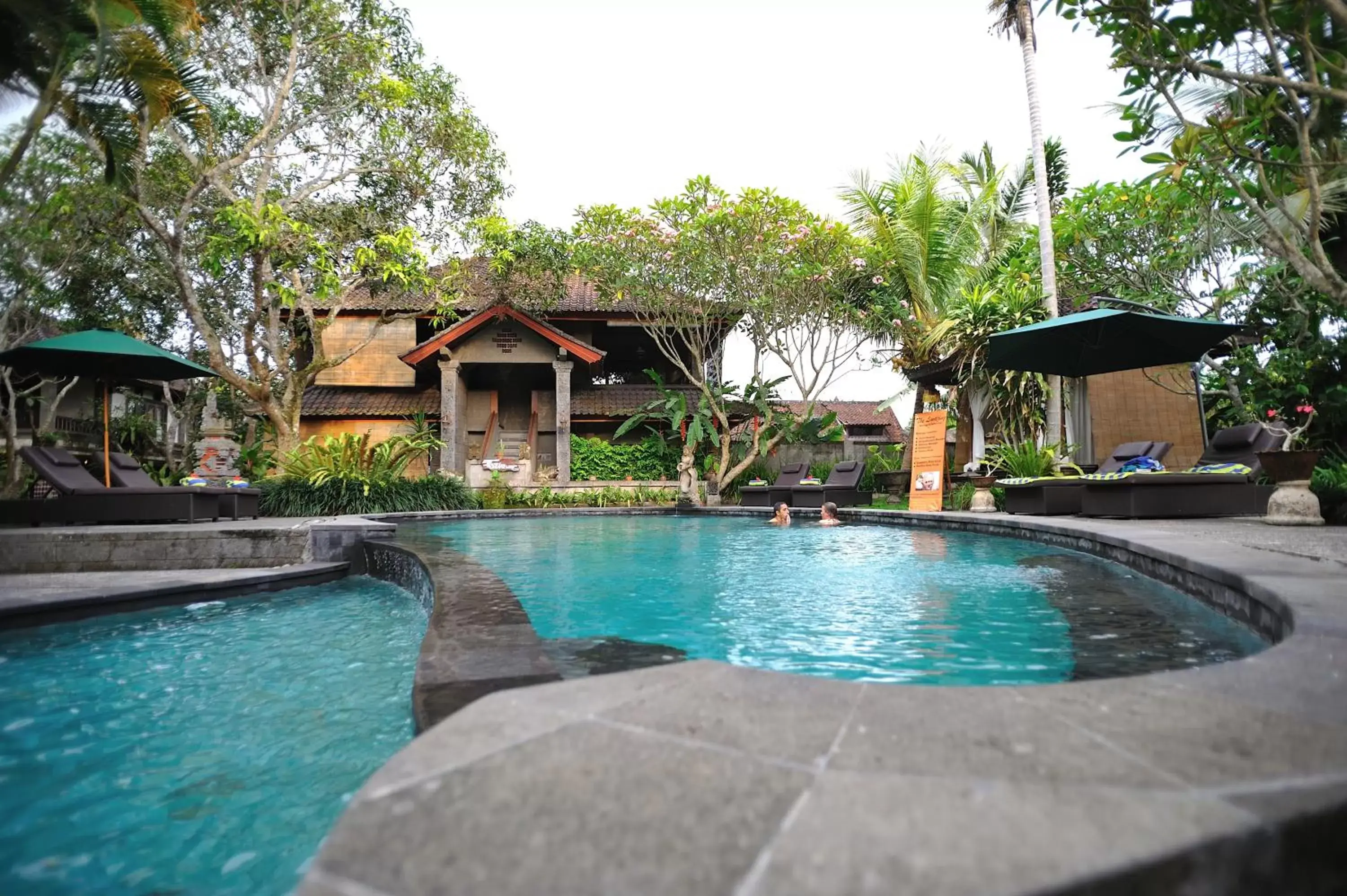 Bird's eye view, Swimming Pool in De Munut Balinese Resort
