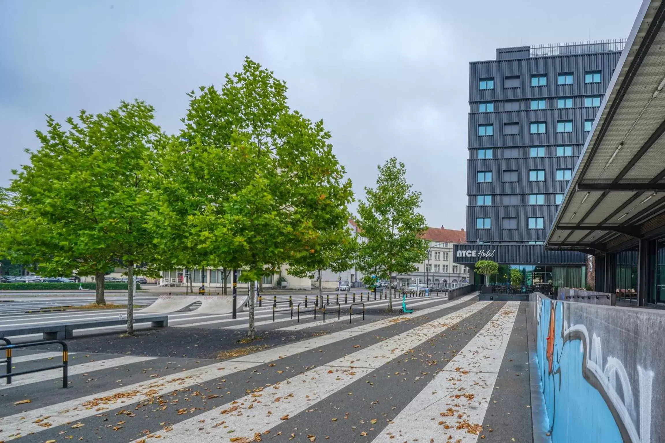 Property building in NYCE Hotel Hannover Property building in NYCE Hotel Hannover