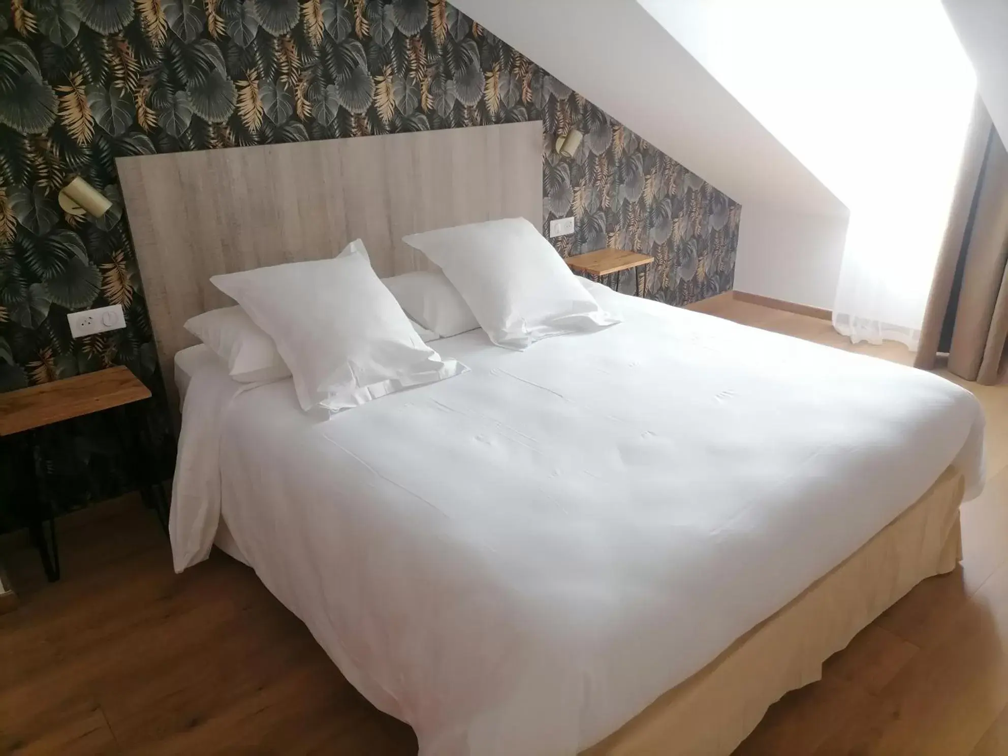 Bed in Hôtel Catalpa