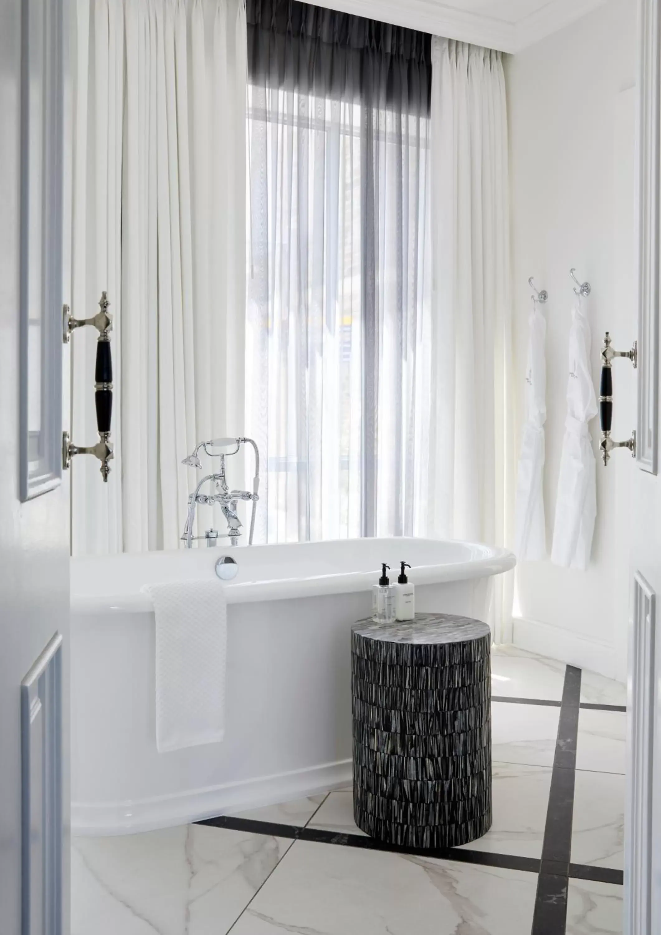 Bathroom in The Manor House at the Queen Victoria Hotel by NEWMARK