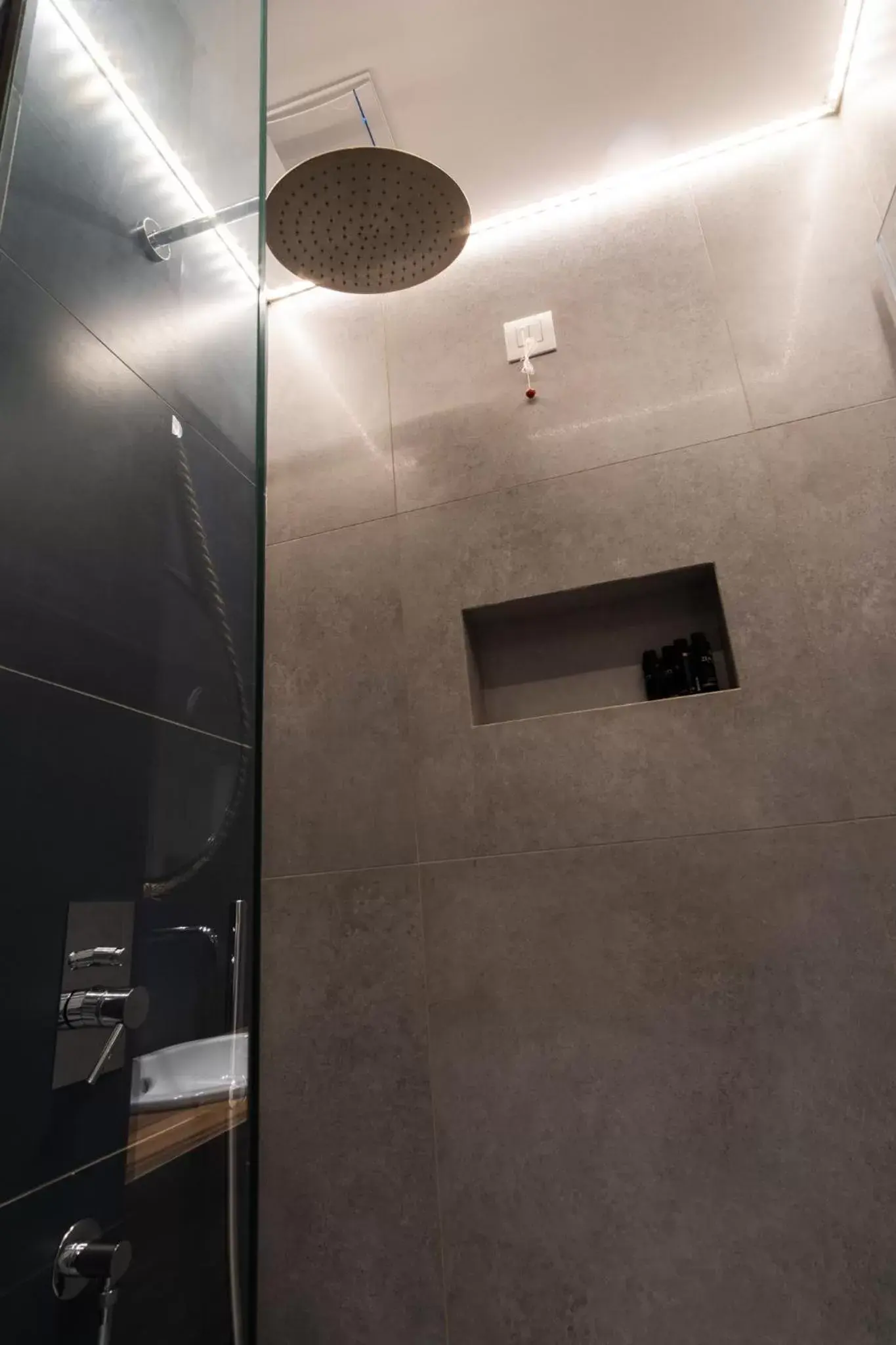 Shower, Bathroom in Aktaion Beach Boutique Hotel & Spa