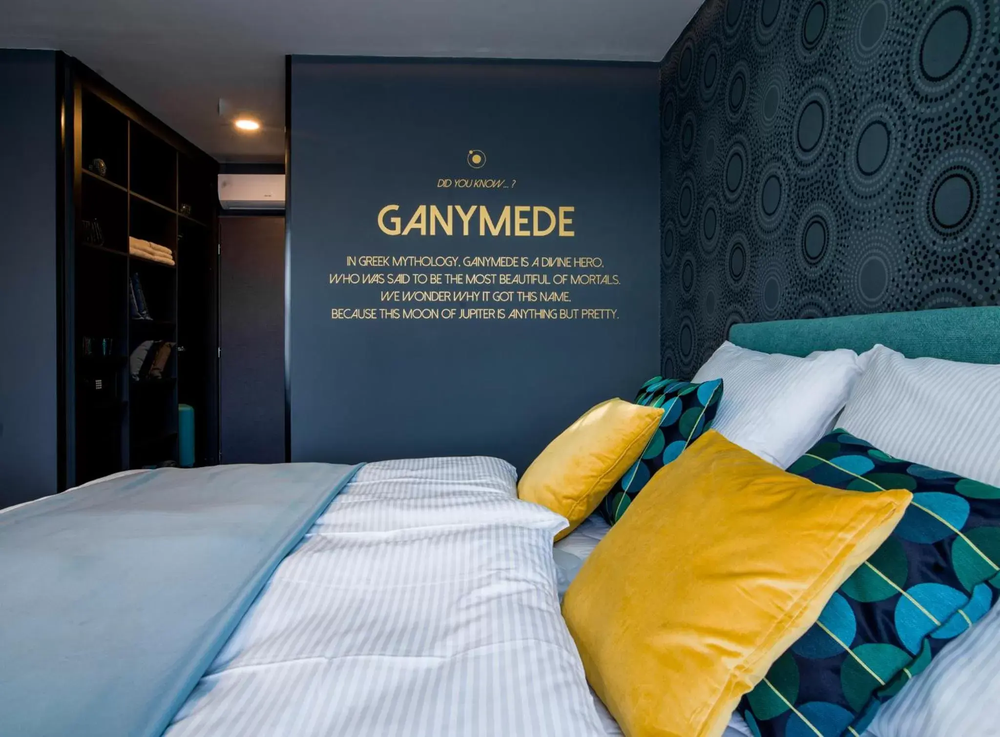 Bedroom, Bed in Rooftop Planet Prague Hotel Bedroom, Bed in Rooftop Planet Prague Hotel