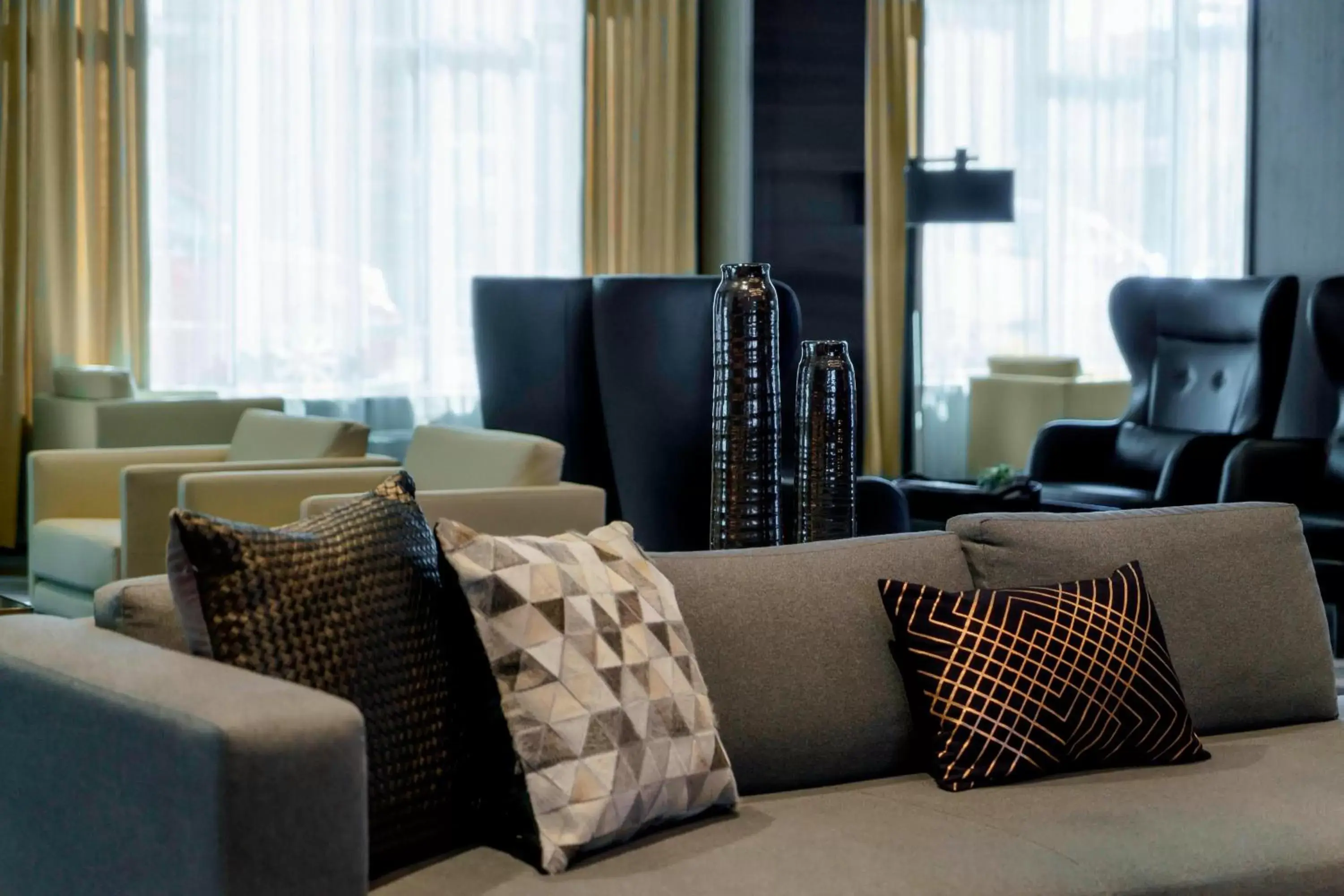 Lobby or reception, Seating Area in AC Hotel by Marriott Chapel Hill Downtown