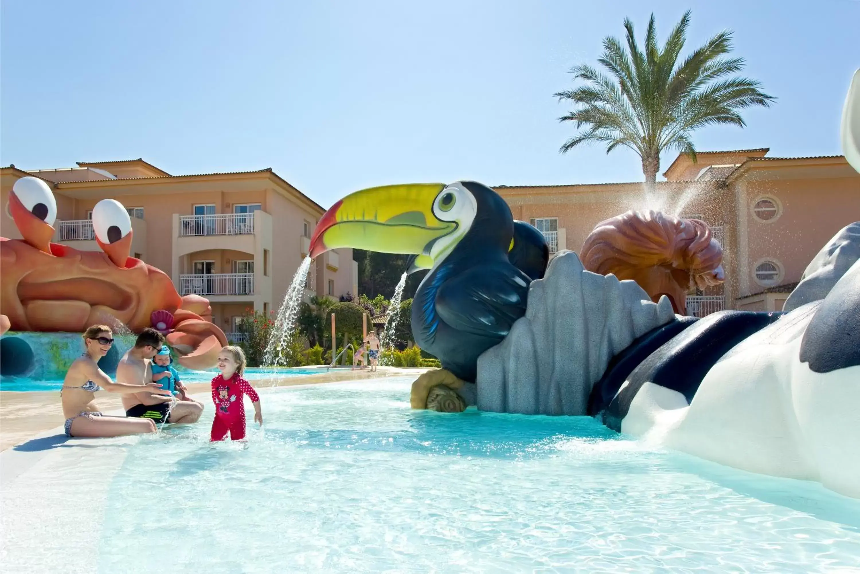 Children play ground in Mar Hotels Playa Mar & Spa